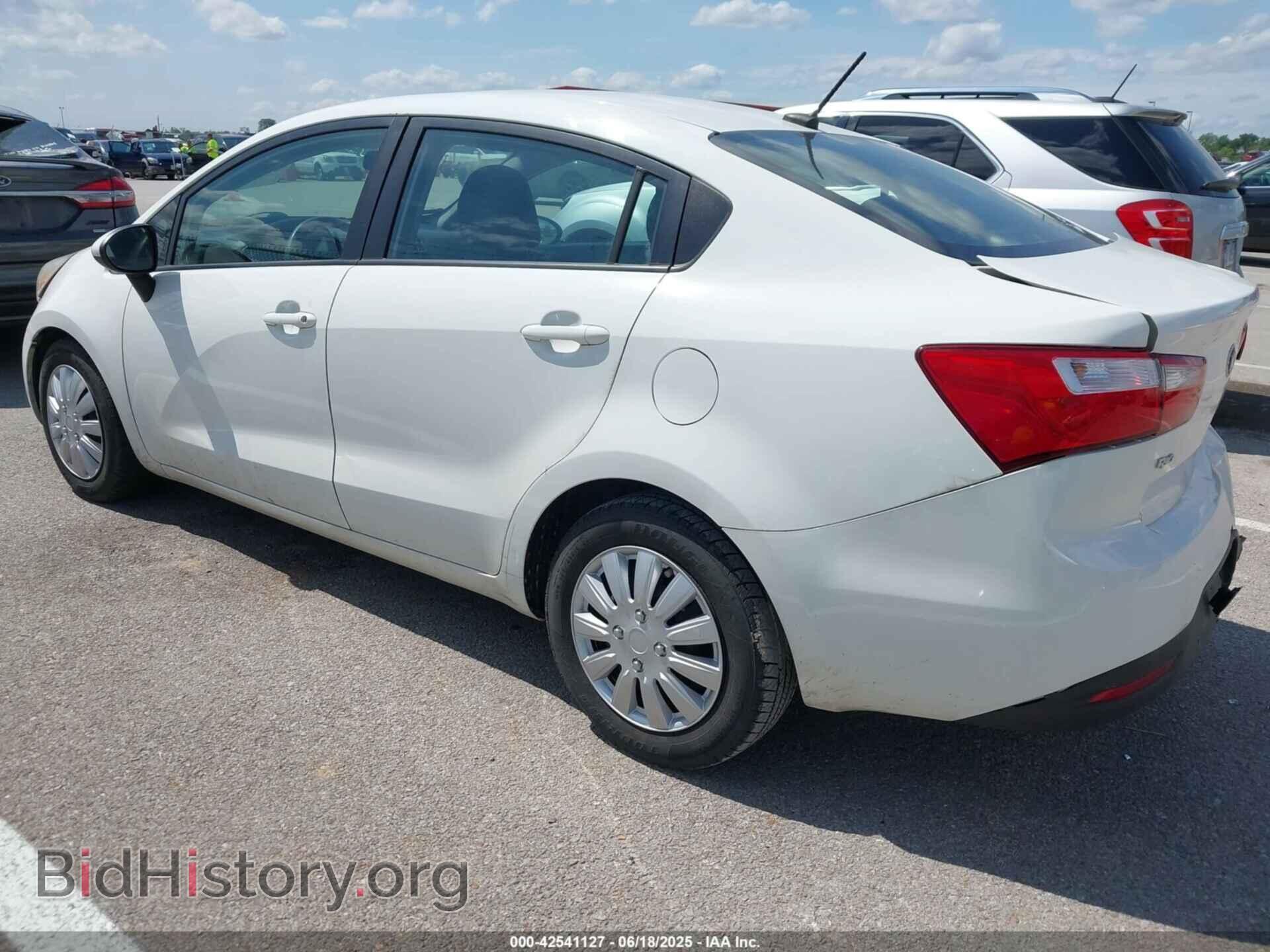 2014 KIA RIO - VIN: KNADM4A37E6402525 - Фото 3