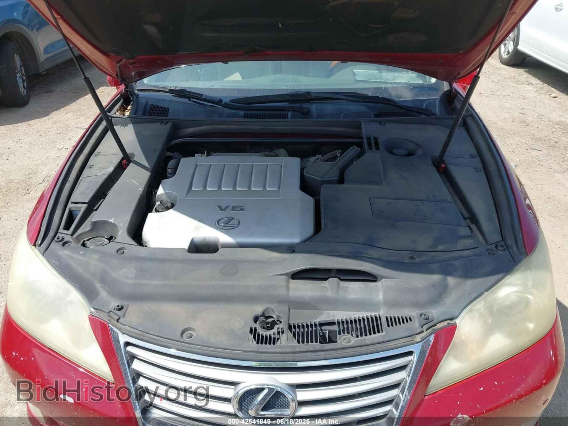 2010 LEXUS ES 350 - VIN: JTHBK1EG0A2353924 - Фото 10