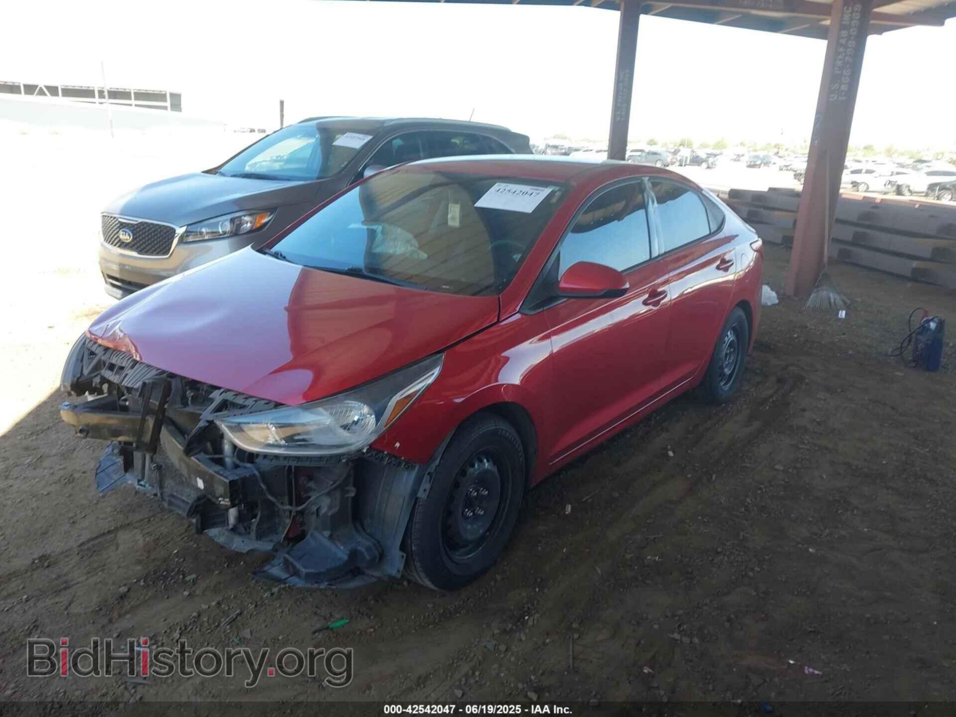 2019 HYUNDAI ACCENT - VIN: 3KPC24A39KE045195 - Фото 2