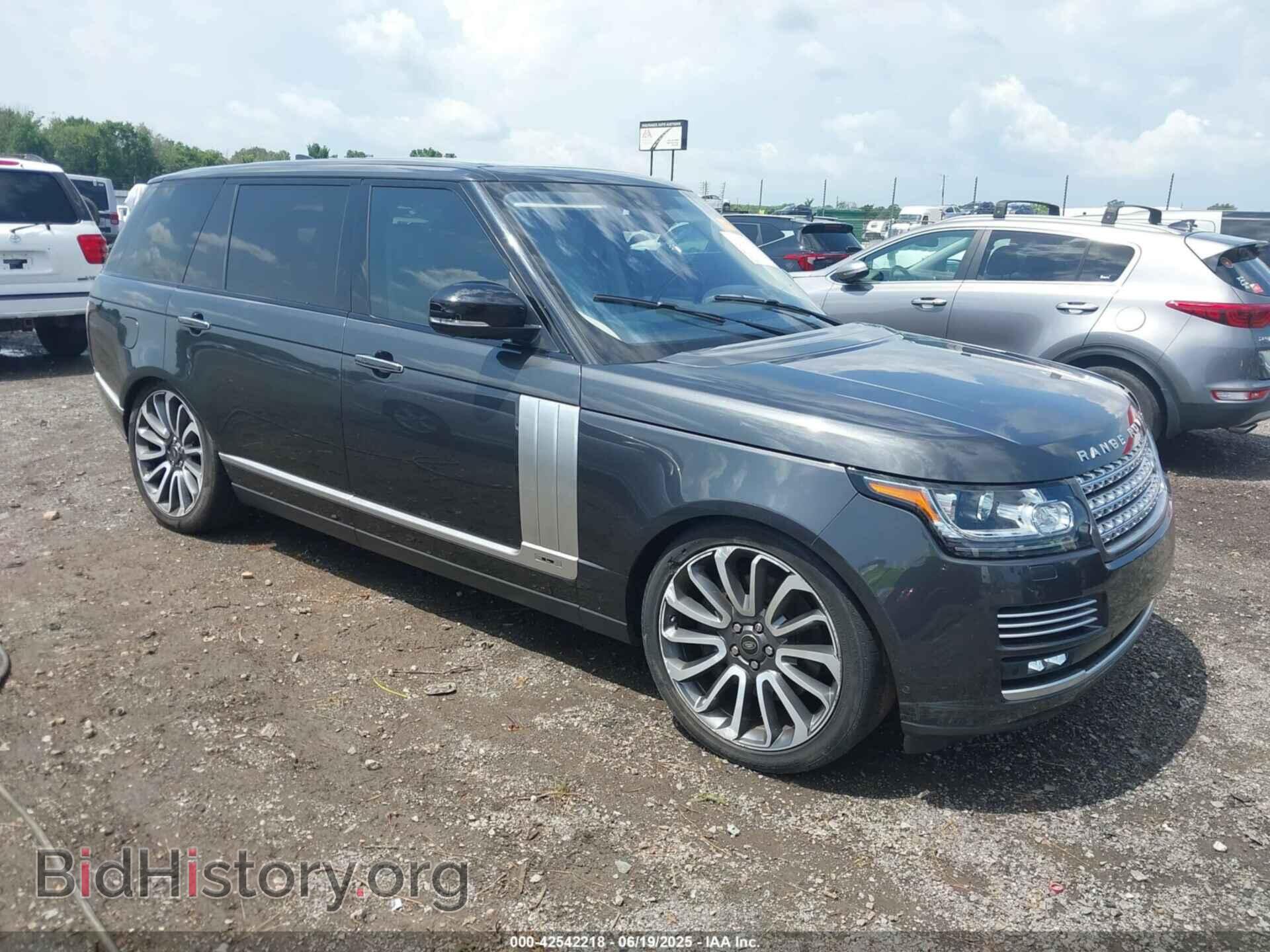 Photo SALGV5FE6HA343278 - LAND ROVER RANGE ROVER 2017