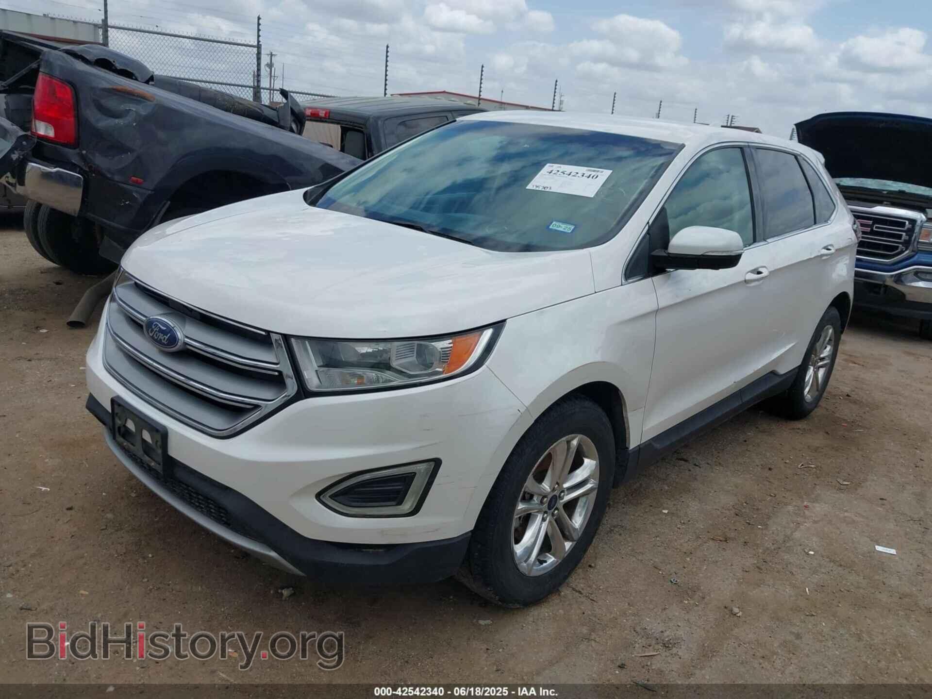2016 FORD EDGE - VIN: 2FMPK3J91GBB66510 - Фото 2