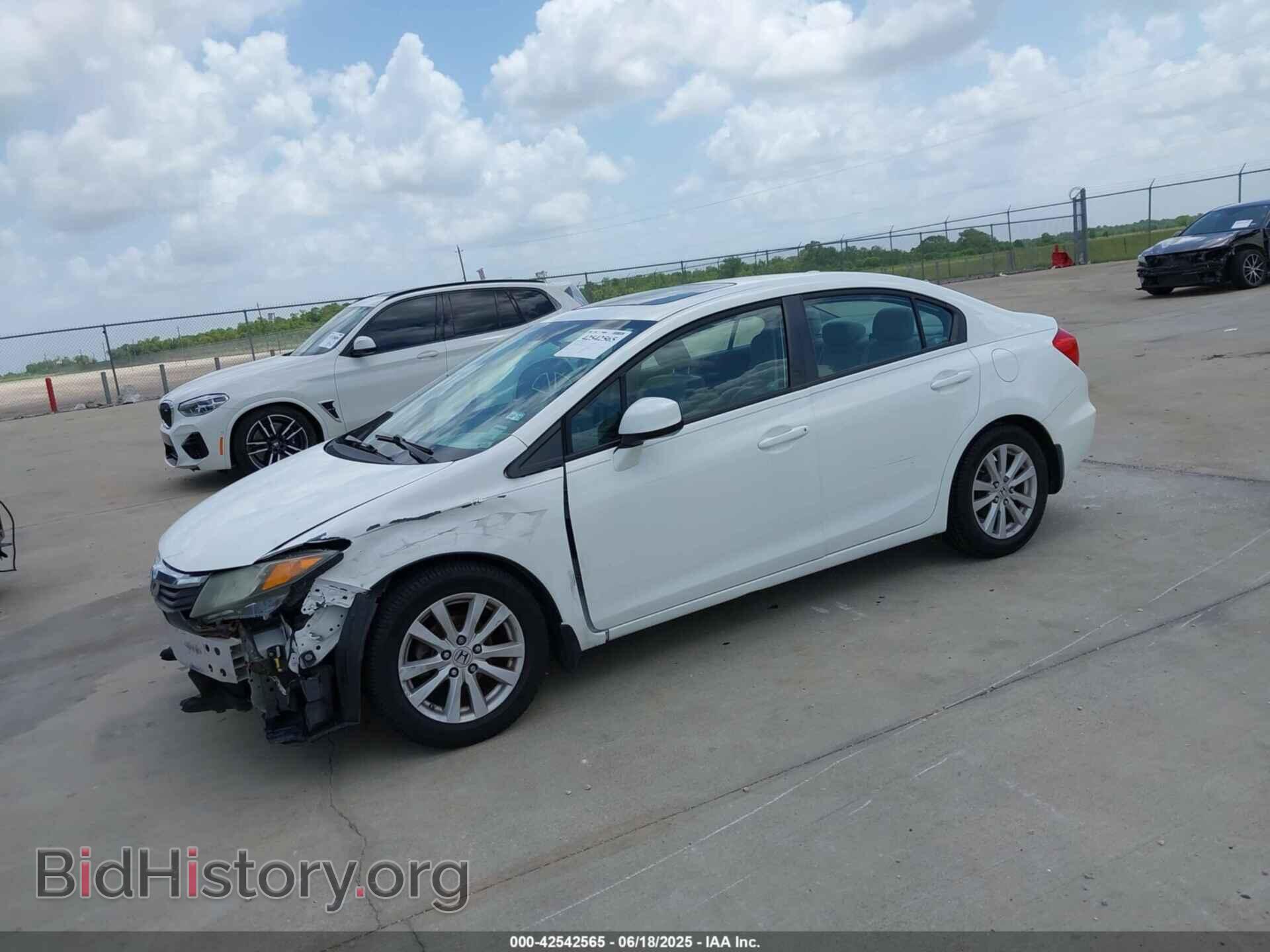 2012 HONDA CIVIC - VIN: 19XFB2F90CE036269 - Фото 2