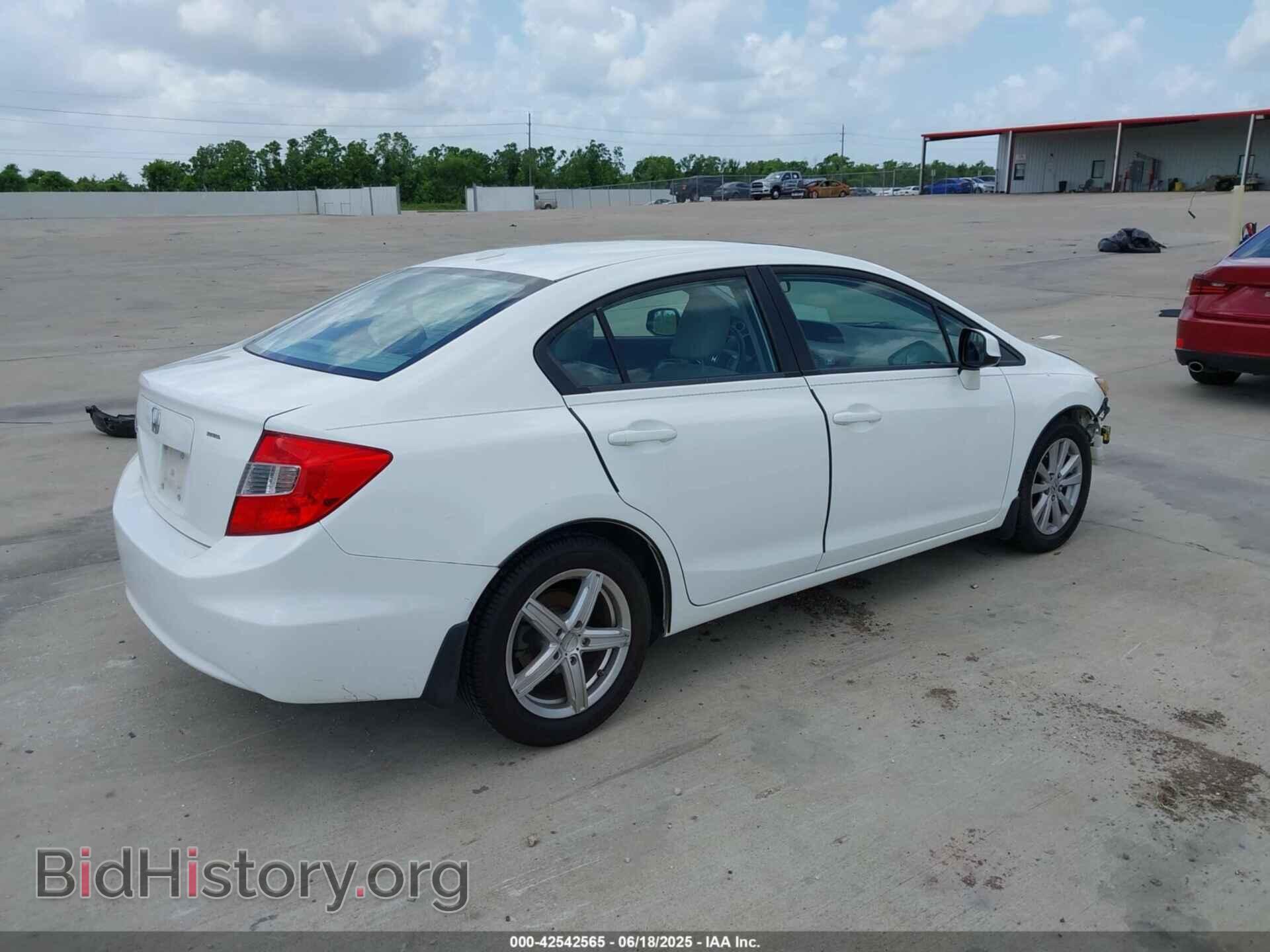 2012 HONDA CIVIC - VIN: 19XFB2F90CE036269 - Фото 4