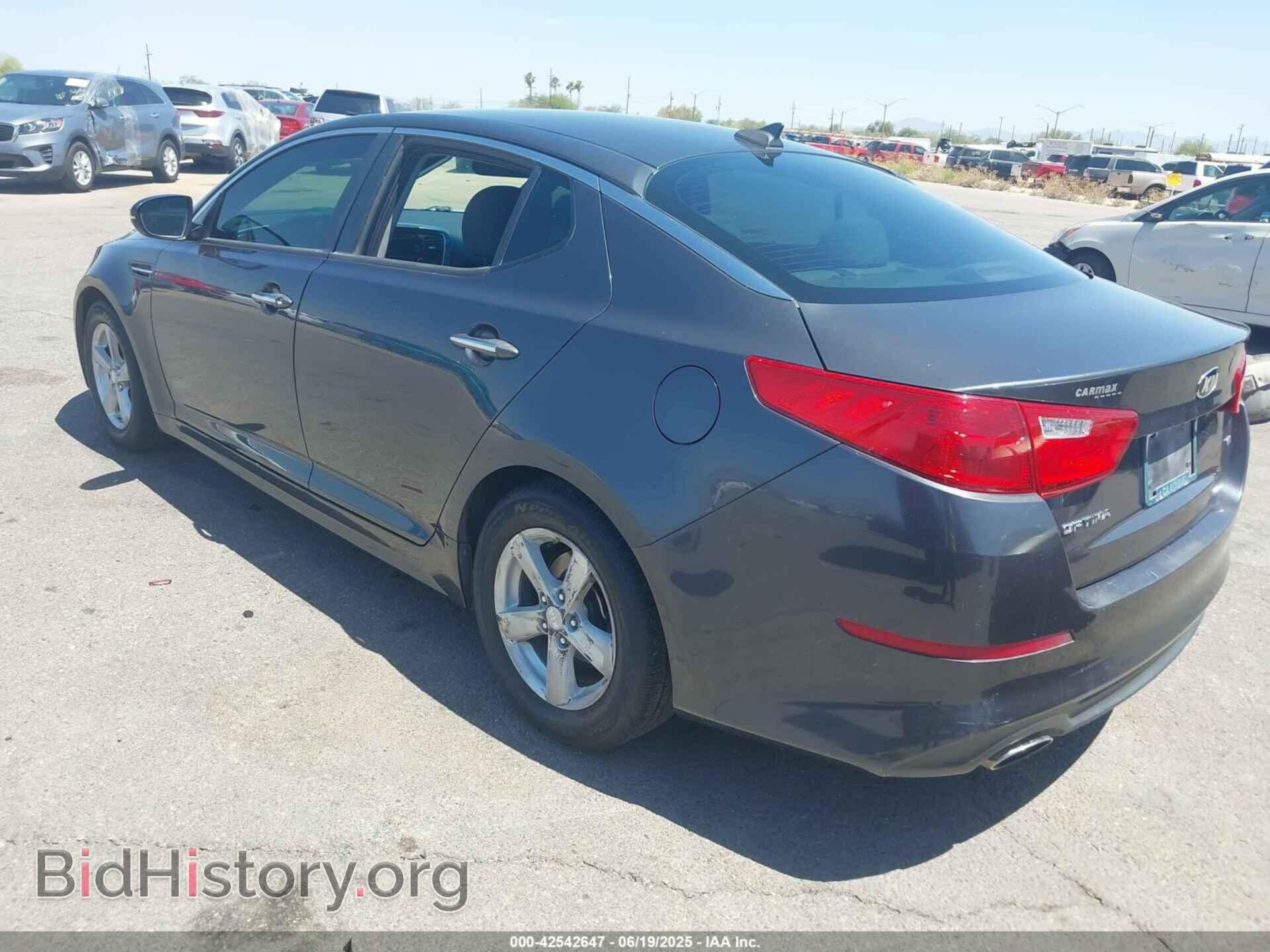 2015 KIA OPTIMA - VIN: KNAGM4A74F5635155 - Фото 3