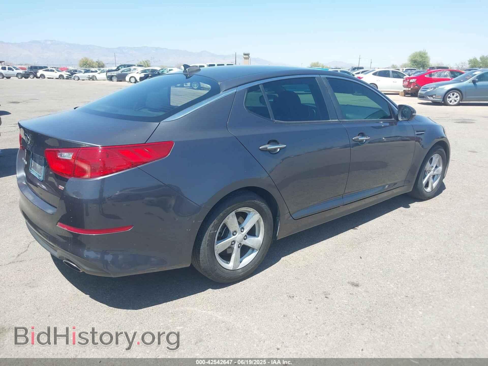 2015 KIA OPTIMA - VIN: KNAGM4A74F5635155 - Фото 4