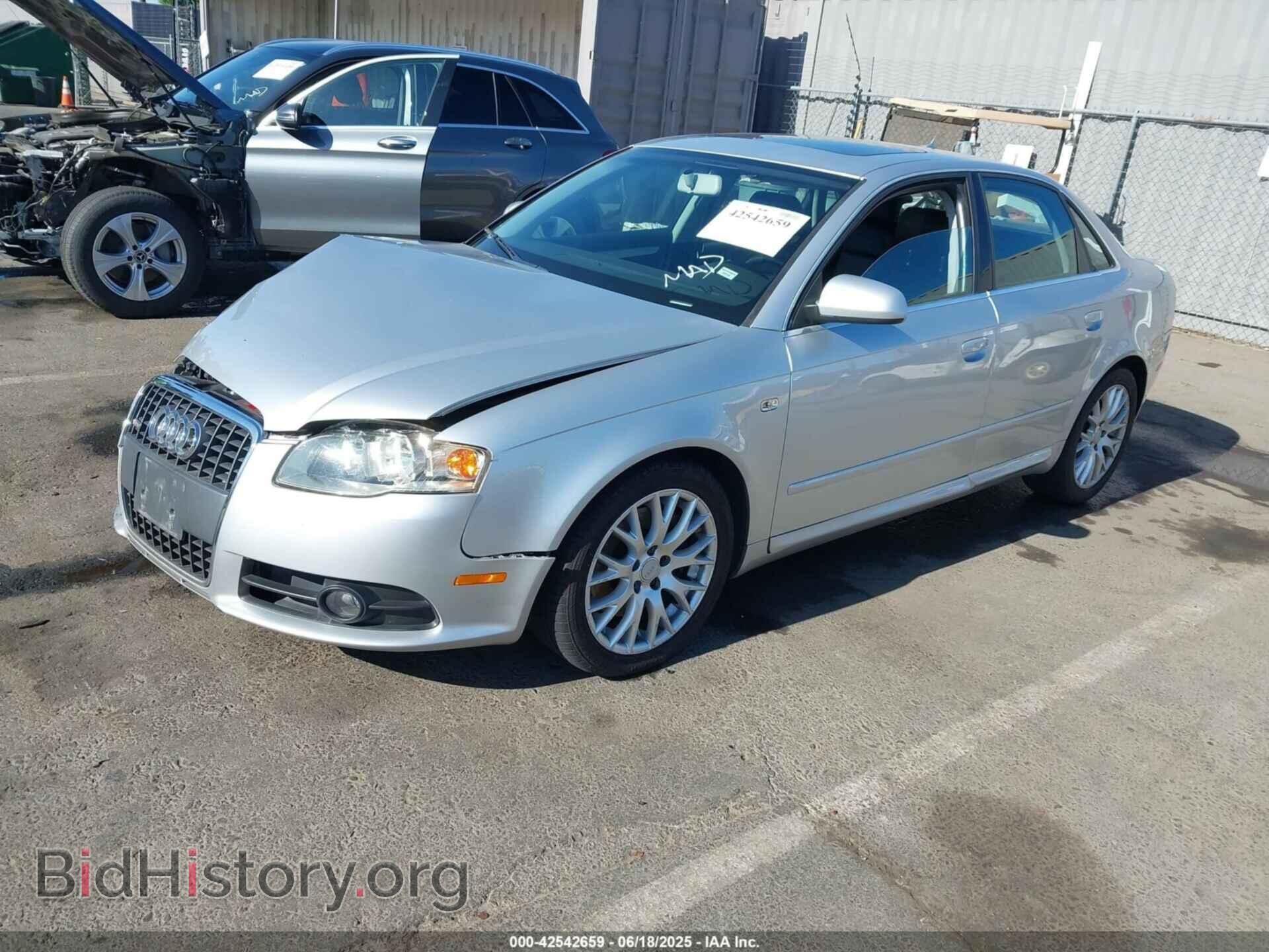 2008 AUDI A4 - VIN: WAUDF78EX8A140522 - Фото 2