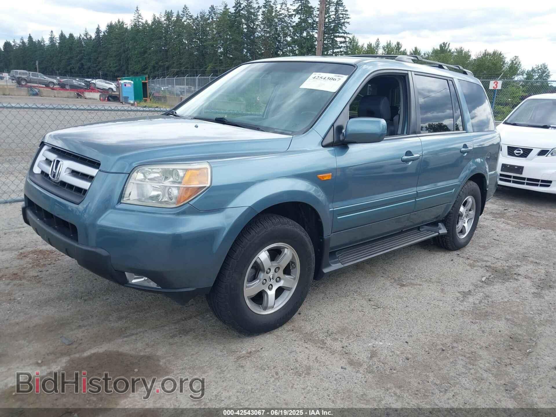 2006 HONDA PILOT - VIN: 2HKYF18726H511598 - Фото 2