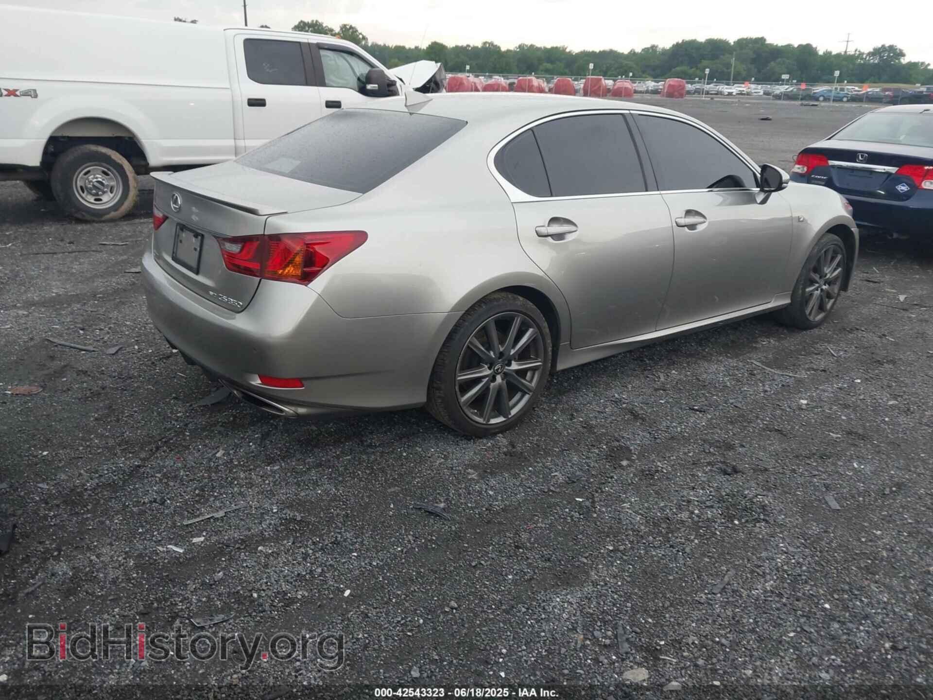 2015 LEXUS GS 350 - VIN: JTHCE1BL4FA009815 - Фото 4