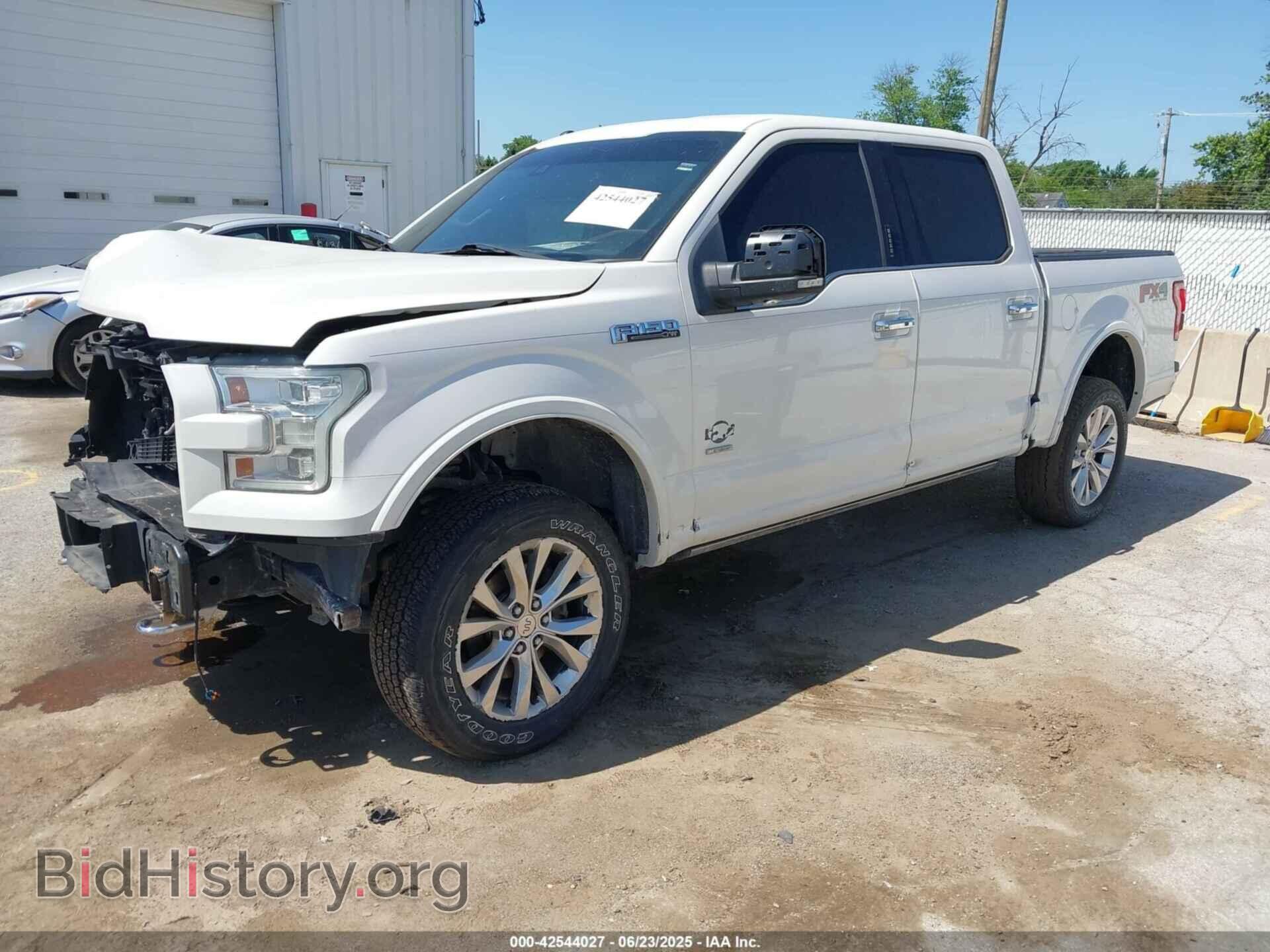 2016 FORD F-150 - VIN: 1FTEW1EG0GFA09854 - Фото 2