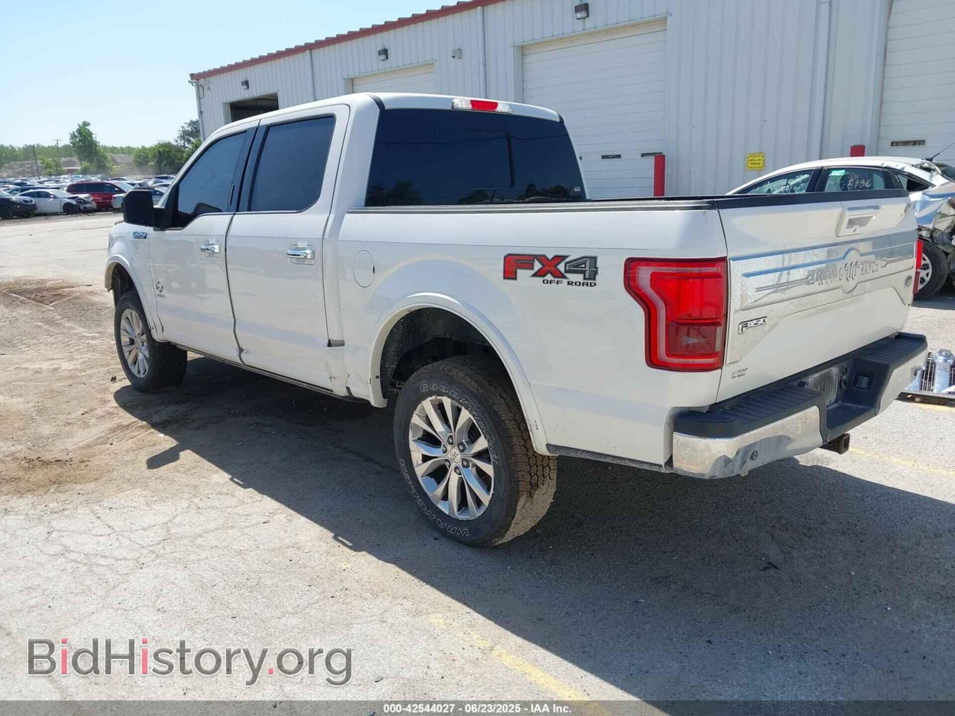 2016 FORD F-150 - VIN: 1FTEW1EG0GFA09854 - Фото 3