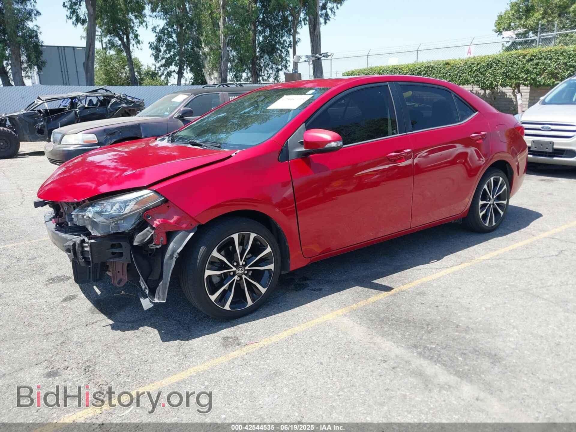 2017 TOYOTA COROLLA - VIN: 5YFBURHEXHP627808 - Фото 2