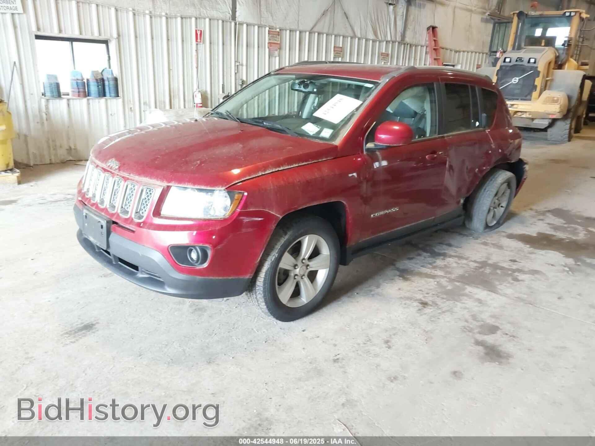 2016 JEEP COMPASS - VIN: 1C4NJDEB0GD759741 - Фото 2