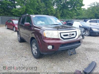 2009 Honda PILOT Touring, red — VIN 5FNYF48999B034805, IAAI