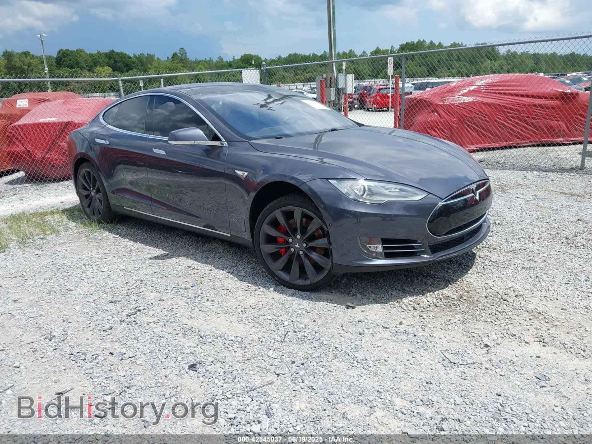 Photo 5YJSA1H22FFP75086 - TESLA MODEL S 2015