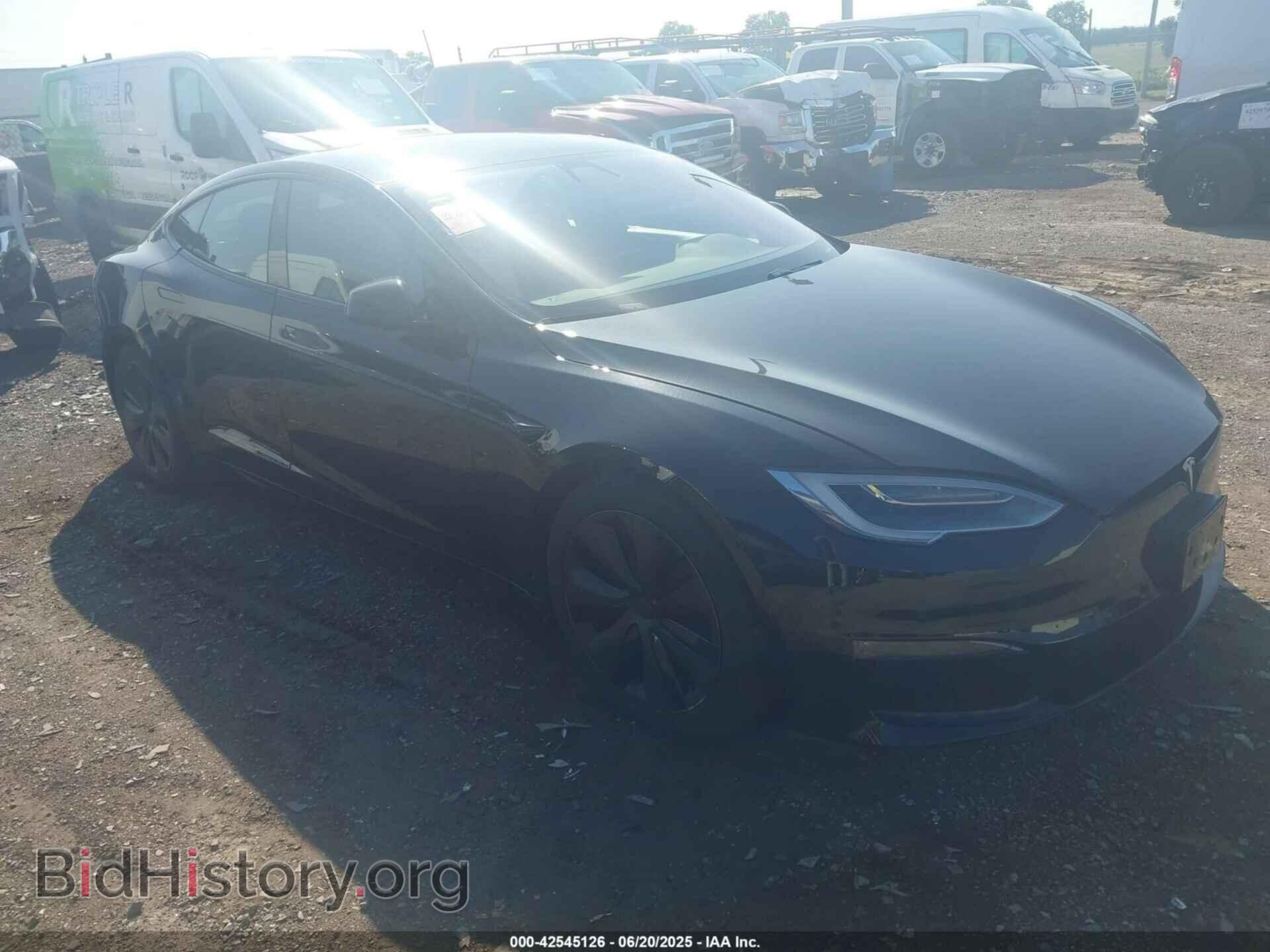 Фотография 5YJSA1E63MF439354 - TESLA MODEL S 2021