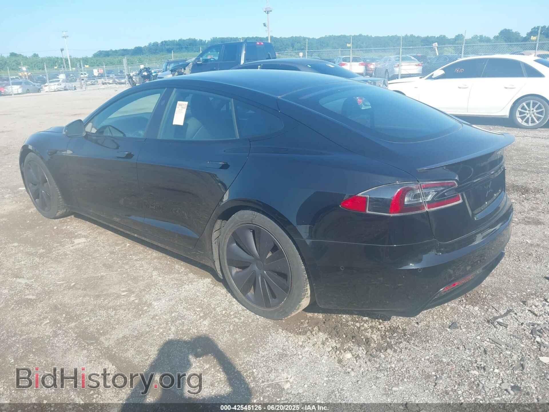 2021 TESLA MODEL S - VIN: 5YJSA1E63MF439354 - Фото 3