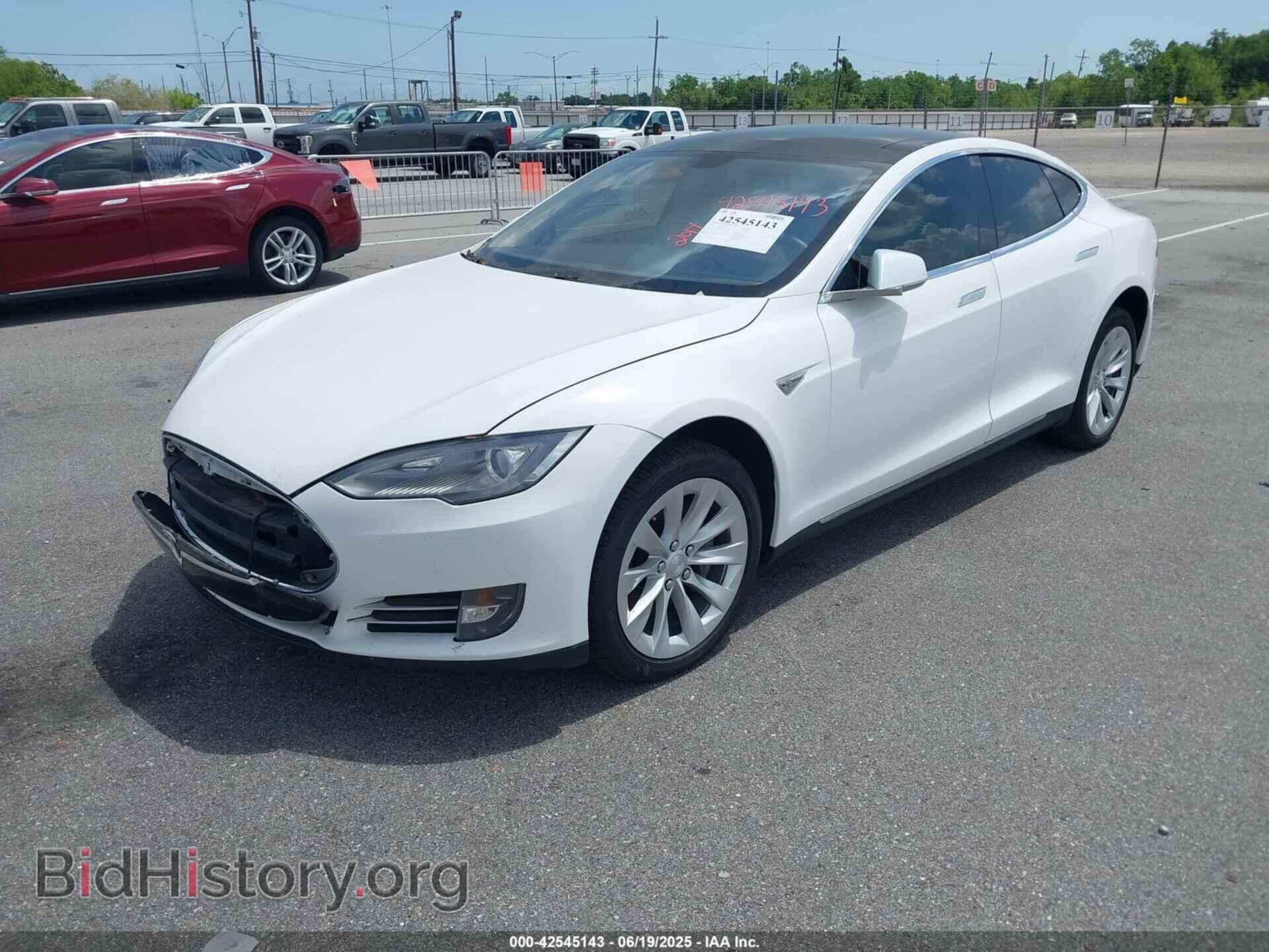 2014 TESLA MODEL S - VIN: 5YJSA1H12EFP39582 - Фото 2