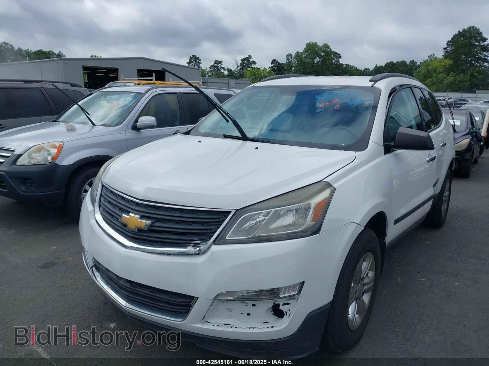 2017 CHEVROLET TRAVERSE - VIN: 1GNKRFED1HJ221911 - Фото 2