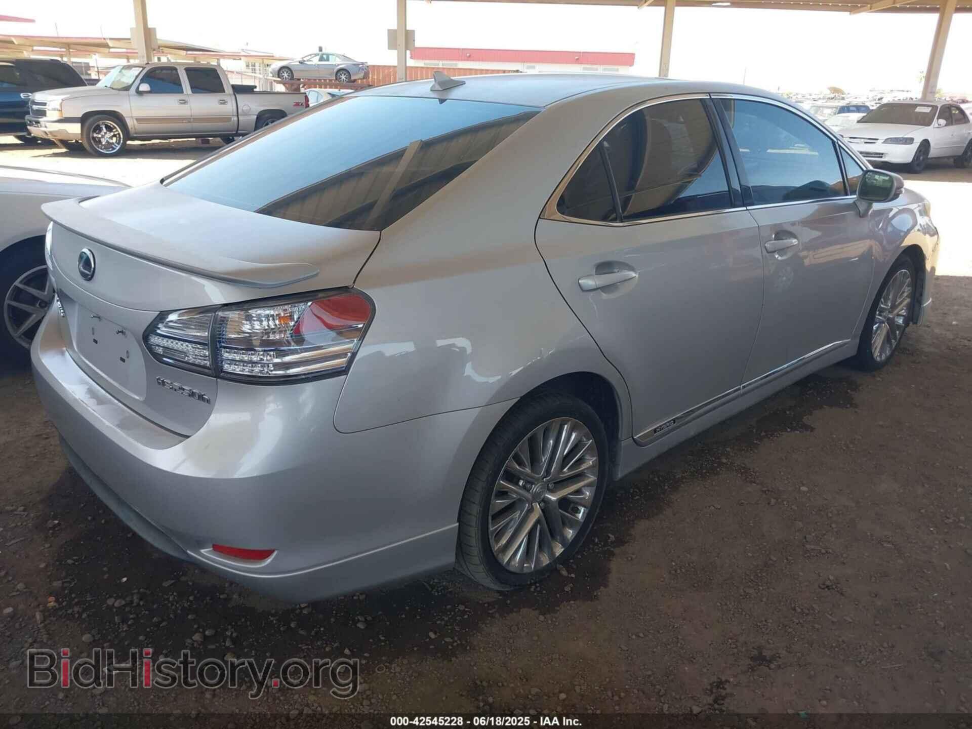 2010 LEXUS HS 250H - VIN: JTHBB1BA3A2020178 - Фото 4