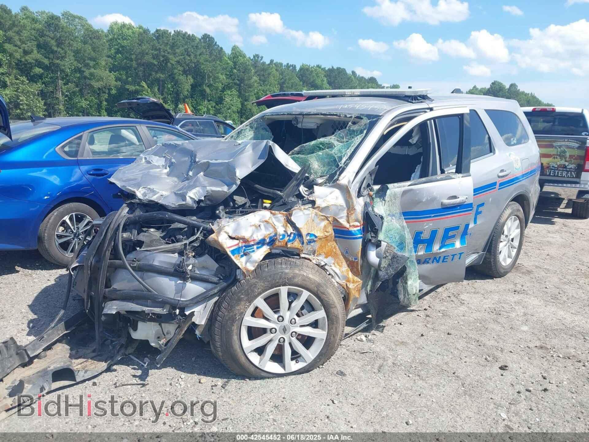 2019 DODGE DURANGO - VIN: 1C4SDJFT1KC708389 - Фото 2