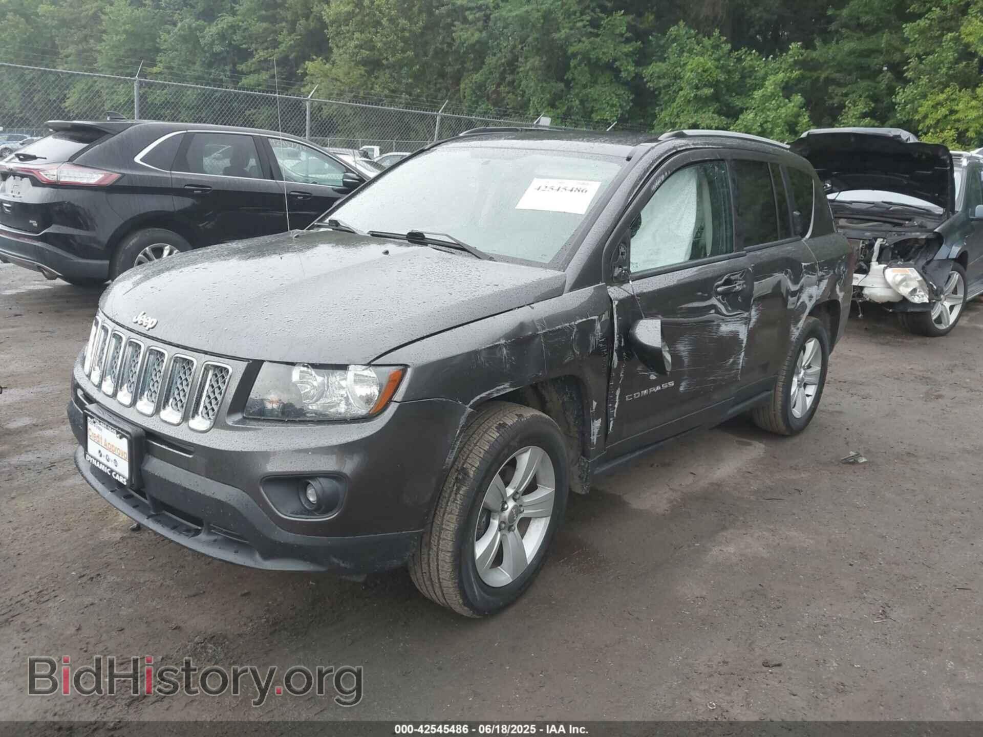 2017 JEEP COMPASS - VIN: 1C4NJDEB1HD204413 - Фото 2