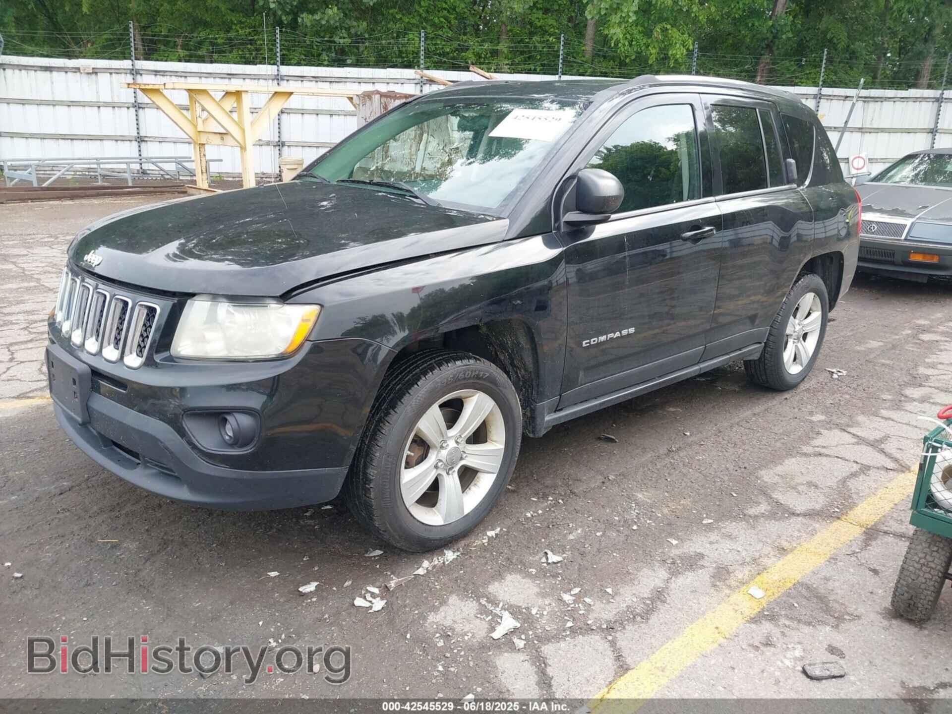 2012 JEEP COMPASS - VIN: 1C4NJCEB3CD616593 - Фото 2