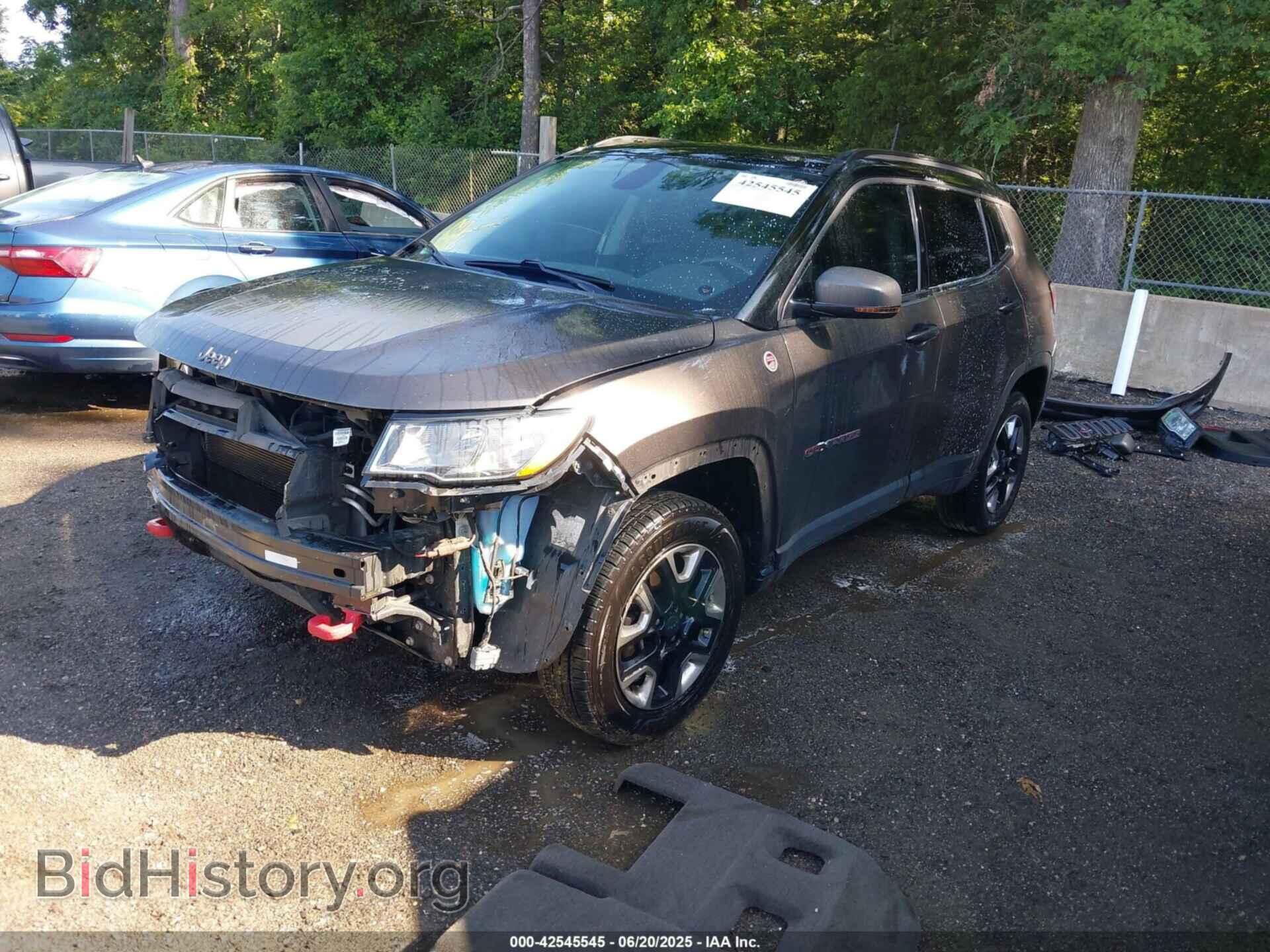 2018 JEEP COMPASS - VIN: 3C4NJDDB8JT343455 - Фото 2