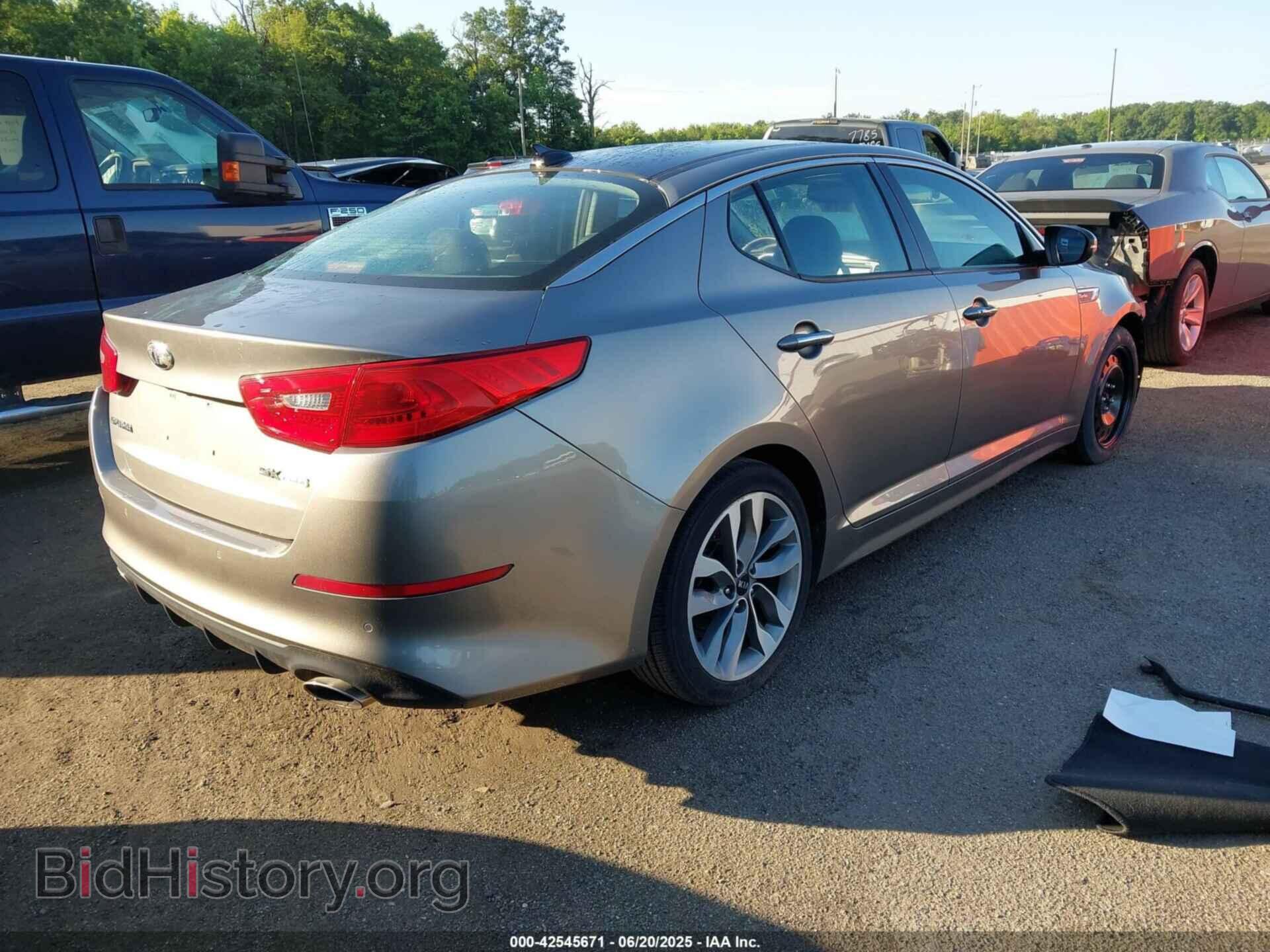 2014 KIA OPTIMA - VIN: 5XXGR4A67EG264420 - Фото 4