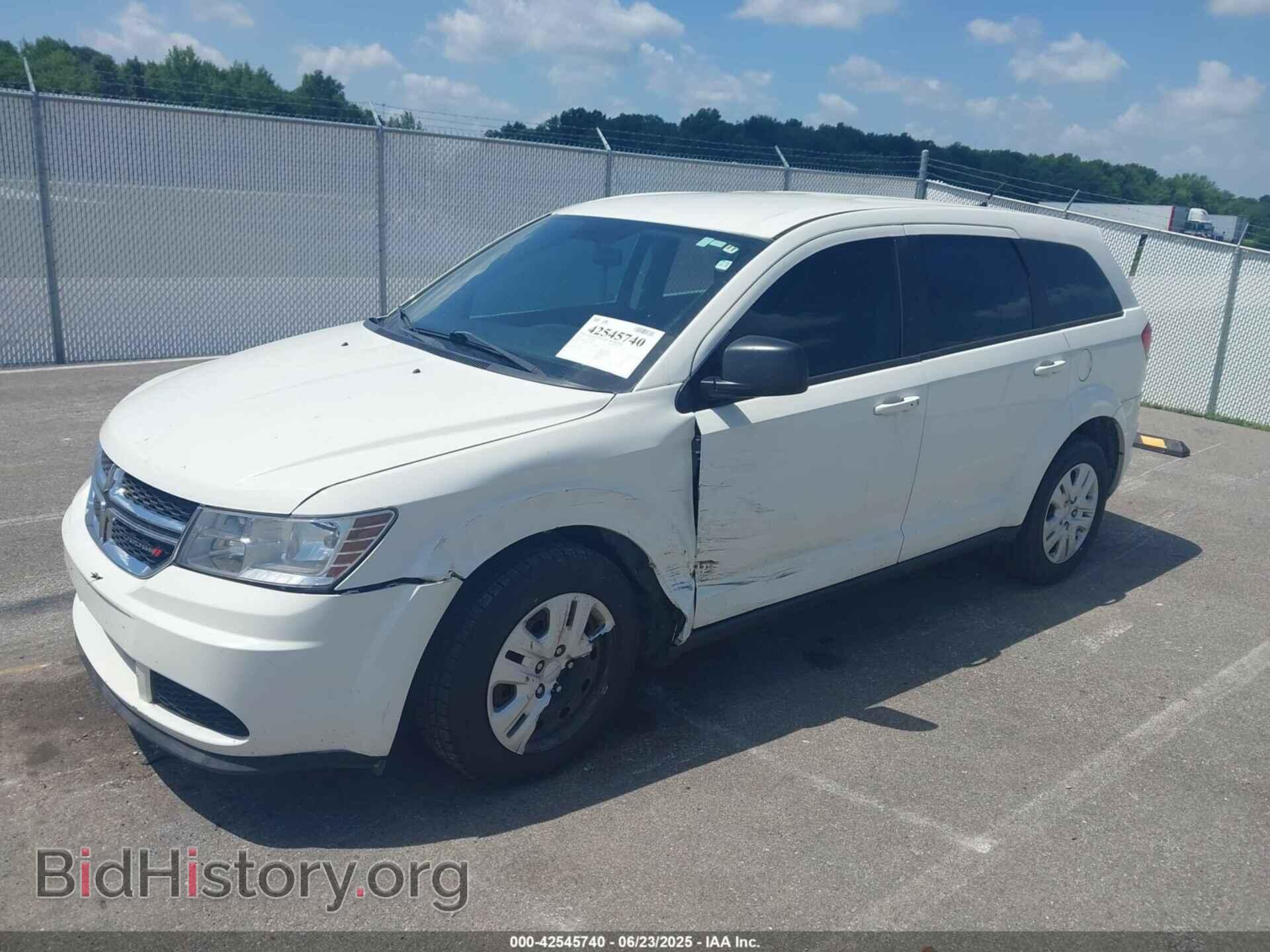 2014 DODGE JOURNEY - VIN: 3C4PDCAB5ET164035 - Фото 2