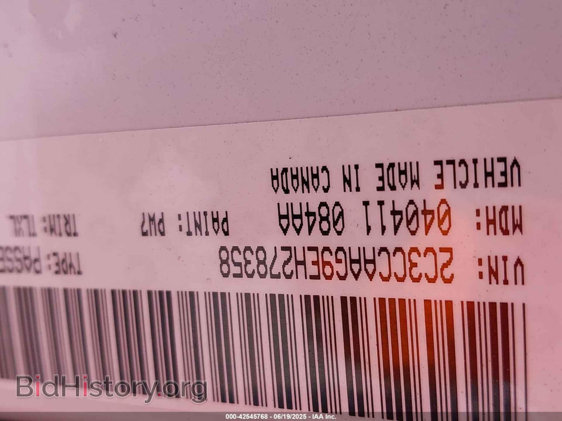 2014 CHRYSLER 300 - VIN: 2C3CCAAG9EH278358 - Фото 9