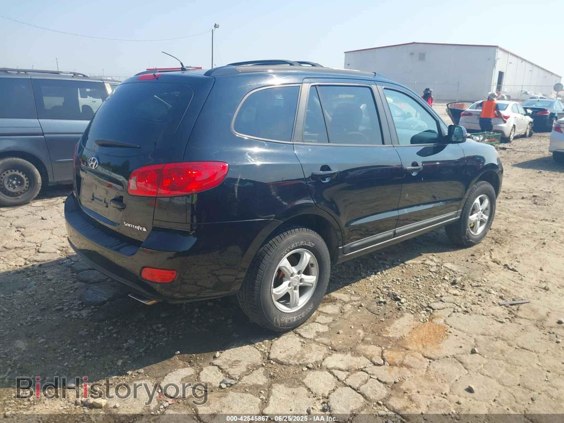 2007 HYUNDAI SANTA FE - VIN: 5NMSG13D37H106624 - Фото 4