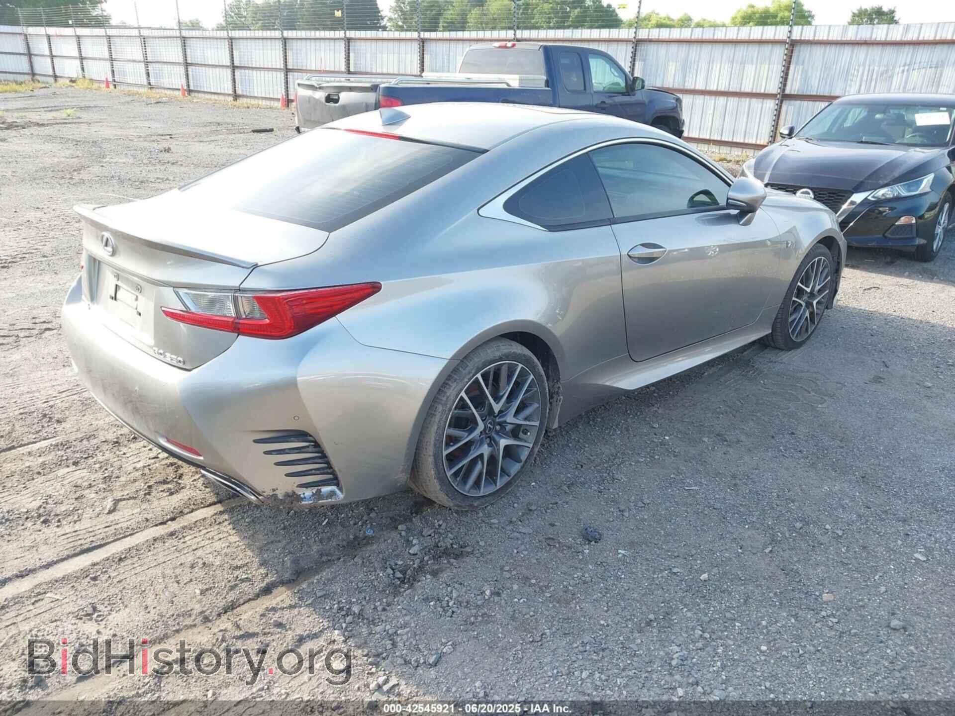 2015 LEXUS RC 350 - VIN: JTHHE5BC4F5007133 - Фото 4