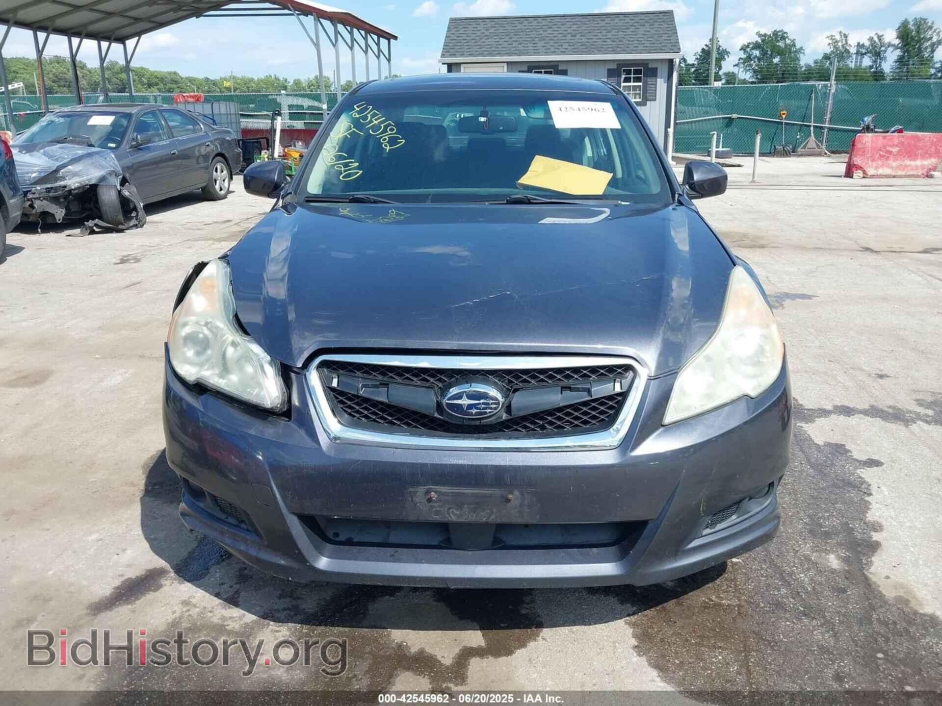 2011 SUBARU LEGACY - VIN: 4S3BMDH66B2255496 - Фото 12
