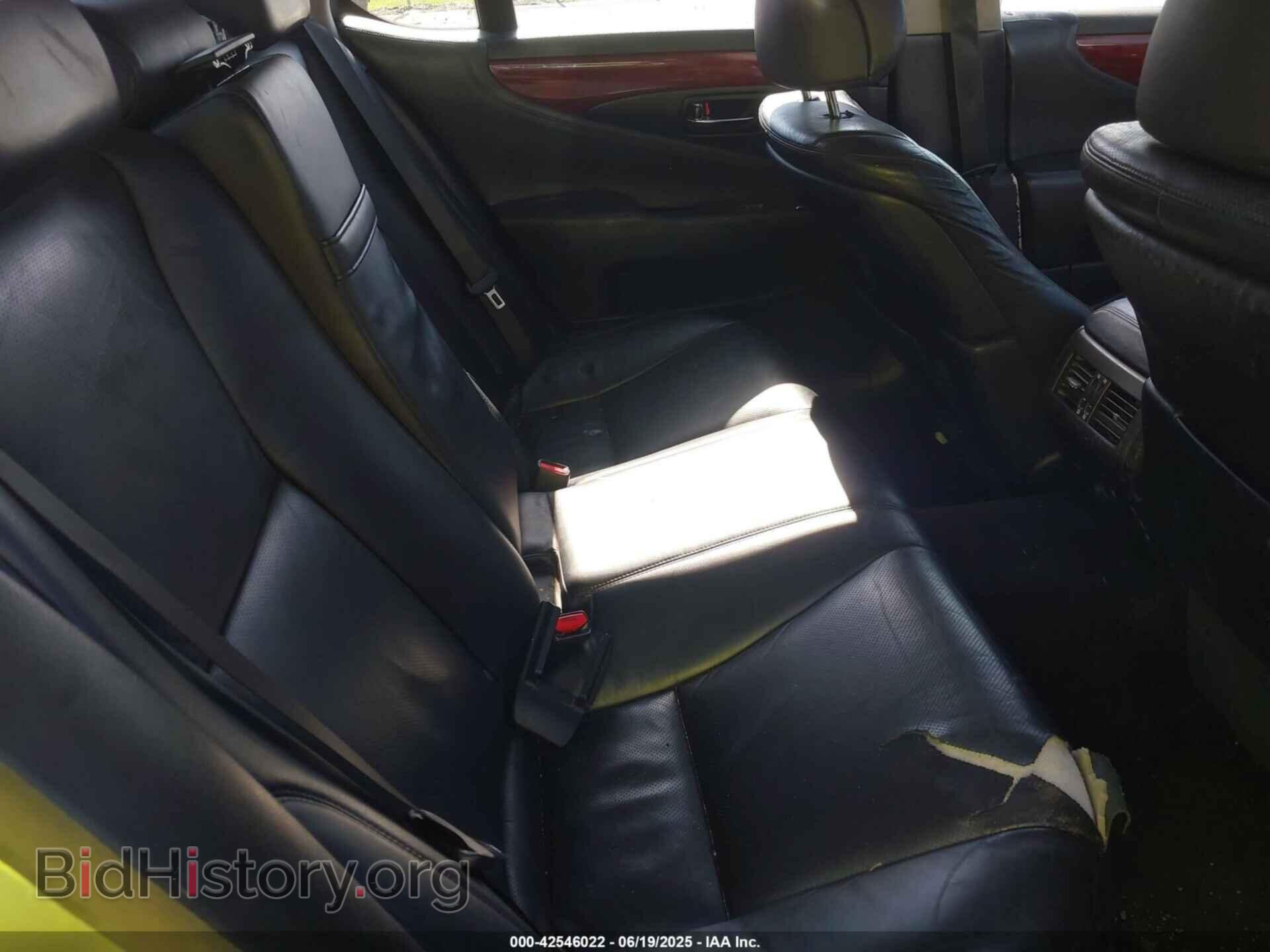 2007 LEXUS LS - VIN: JTHBL46FX75037569 - Фото 8