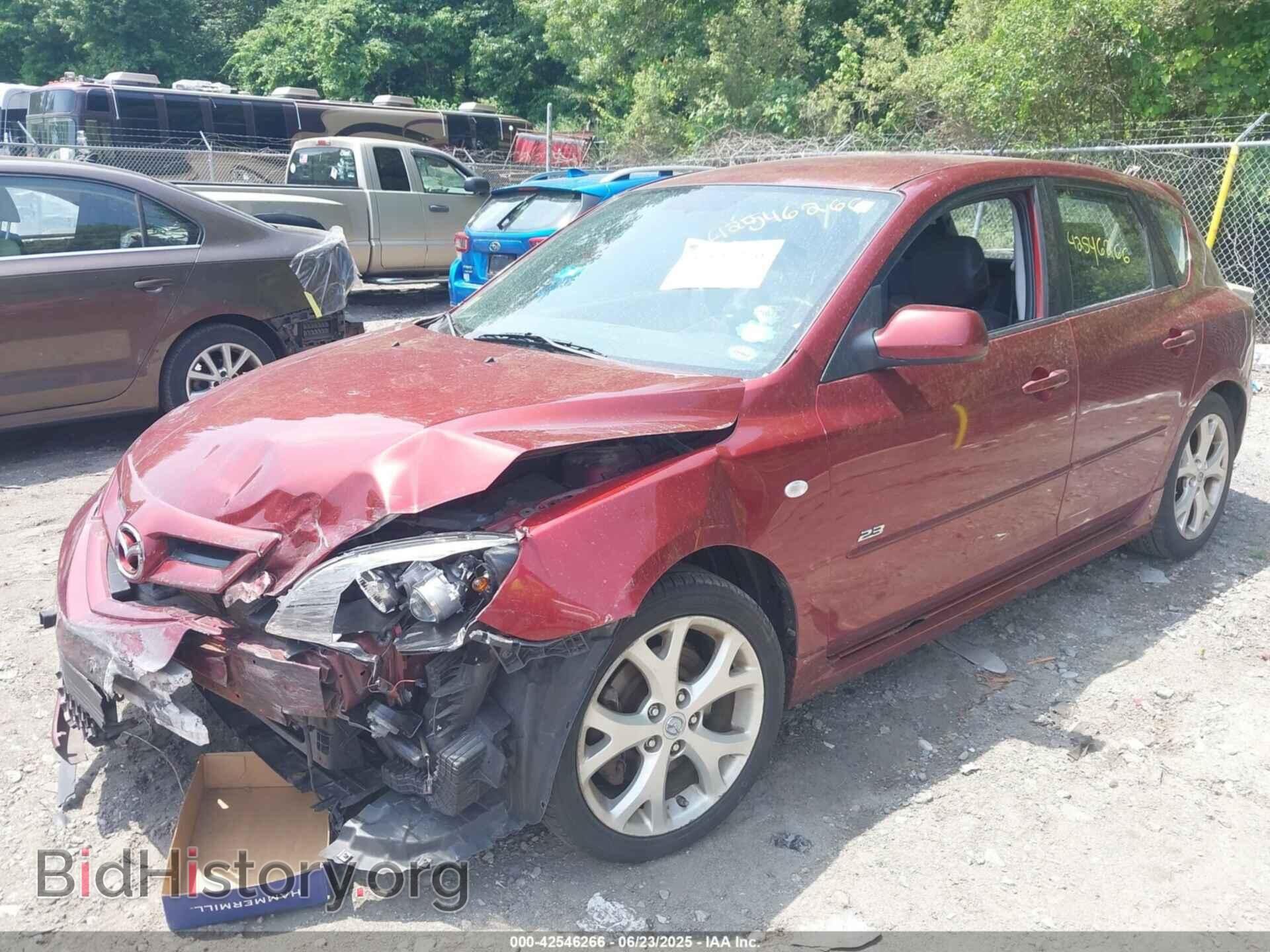 2008 MAZDA MAZDA3 - VIN: JM1BK344181117657 - Фото 2