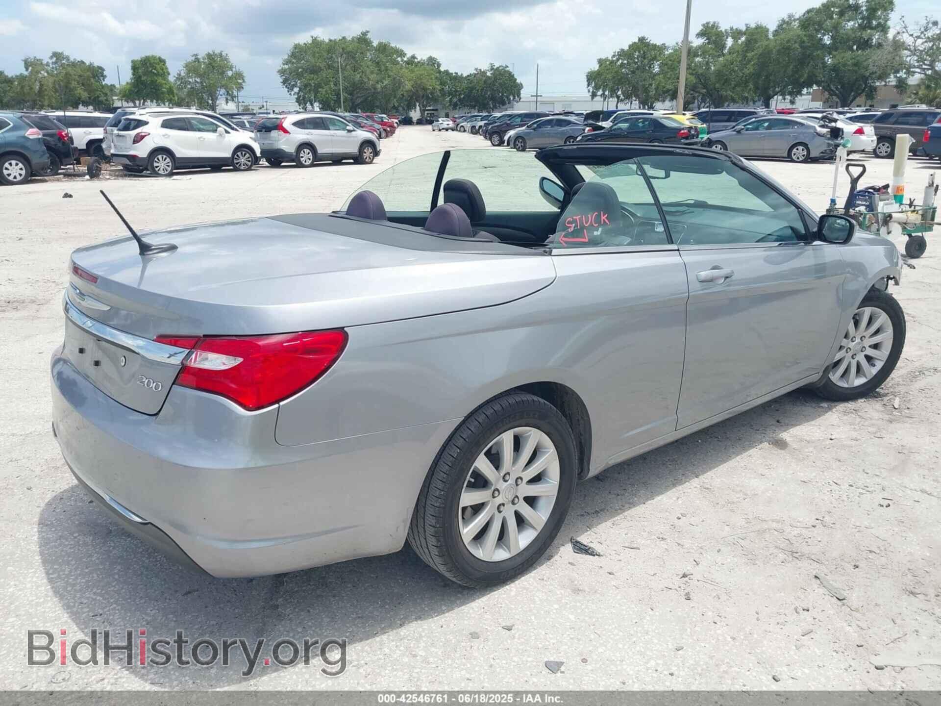 2013 CHRYSLER 200 - VIN: 1C3BCBEG6DN679299 - Фото 4