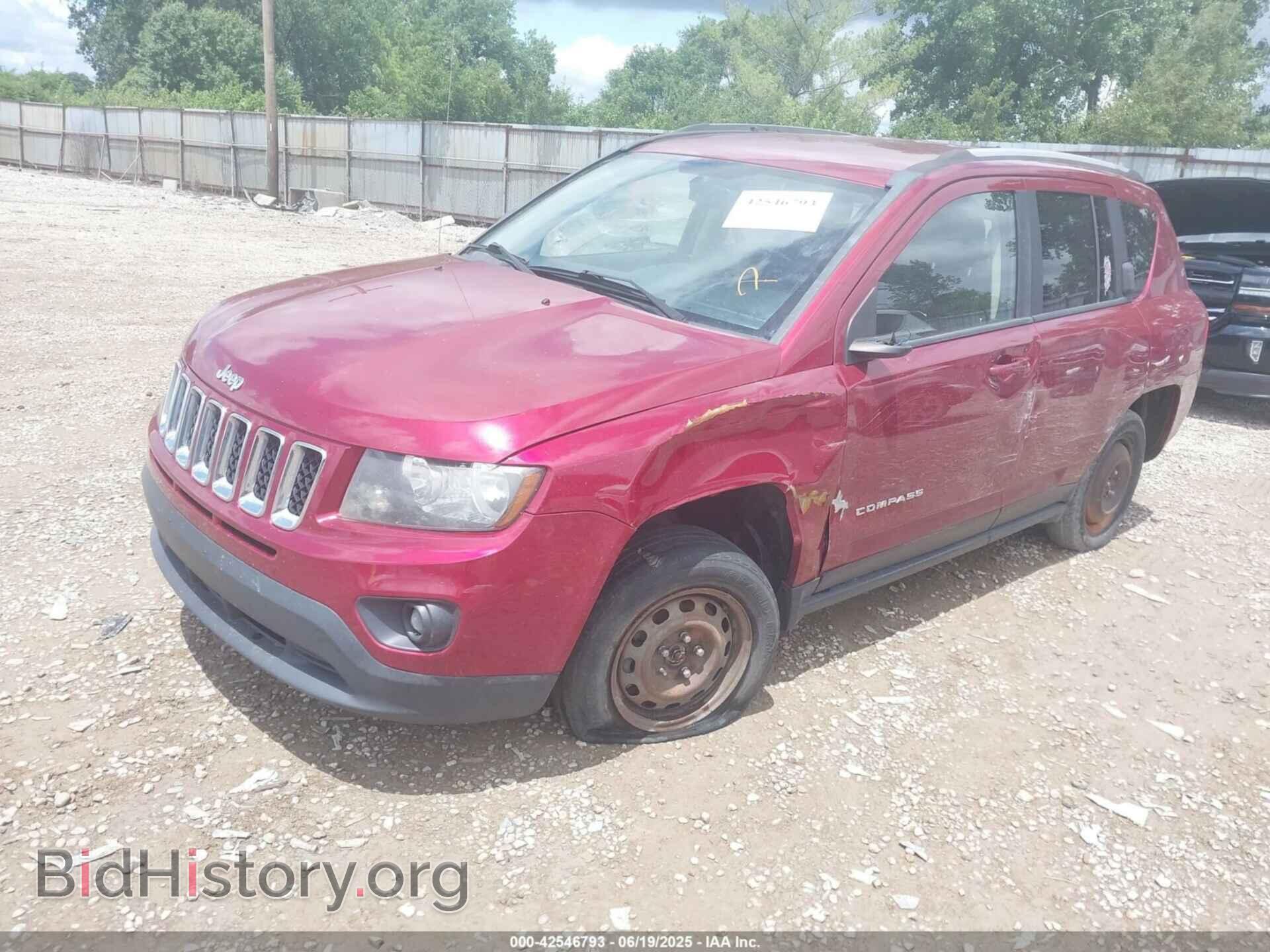 2015 JEEP COMPASS - VIN: 1C4NJDBB9FD292337 - Фото 2