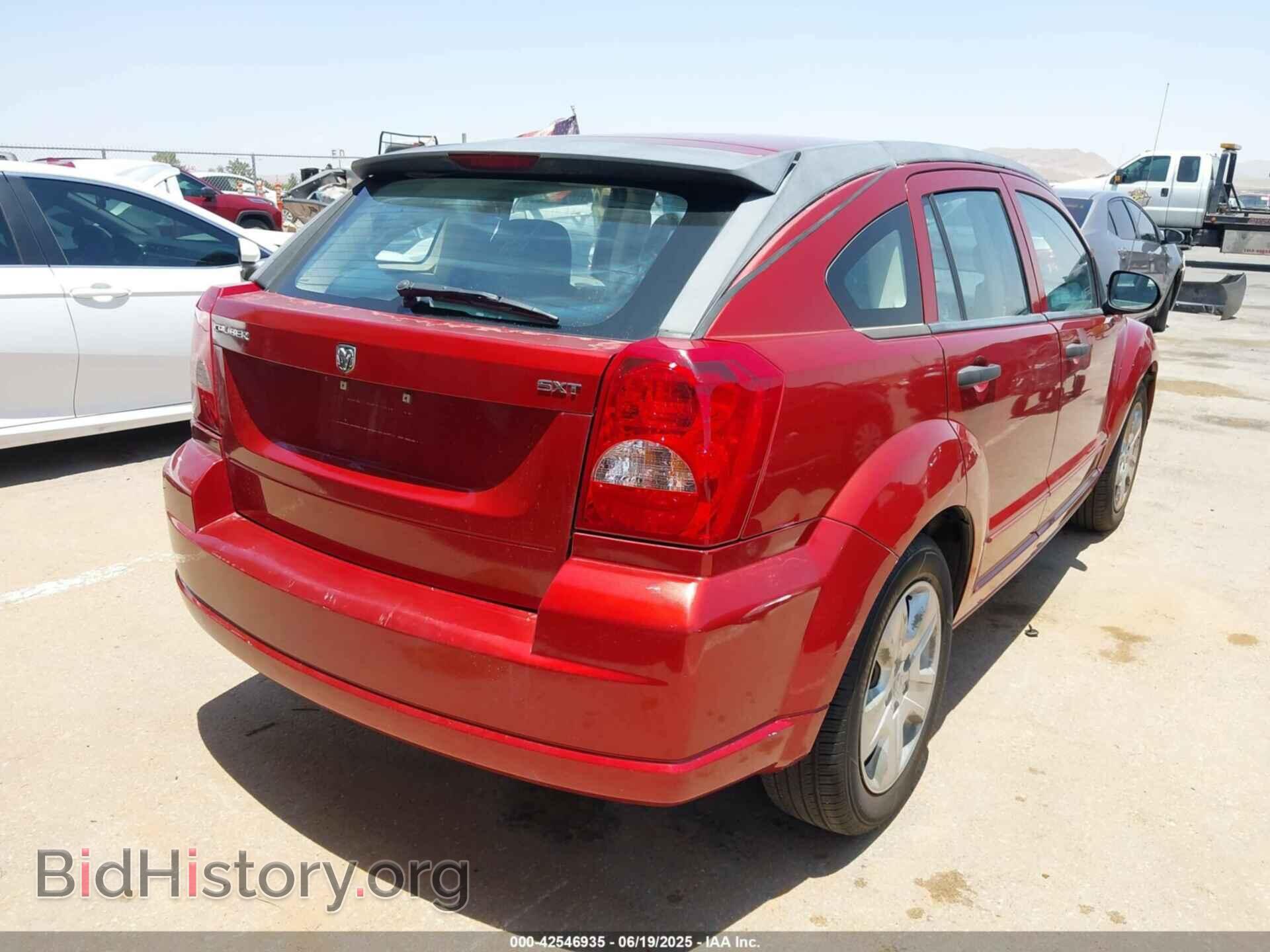 2007 DODGE CALIBER - VIN: 1B3HB48B87D163526 - Фото 4