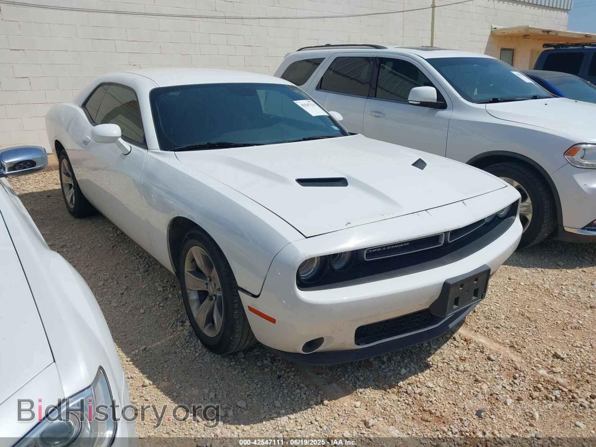 Фотография 2C3CDZAG4GH183737 - DODGE CHALLENGER 2016