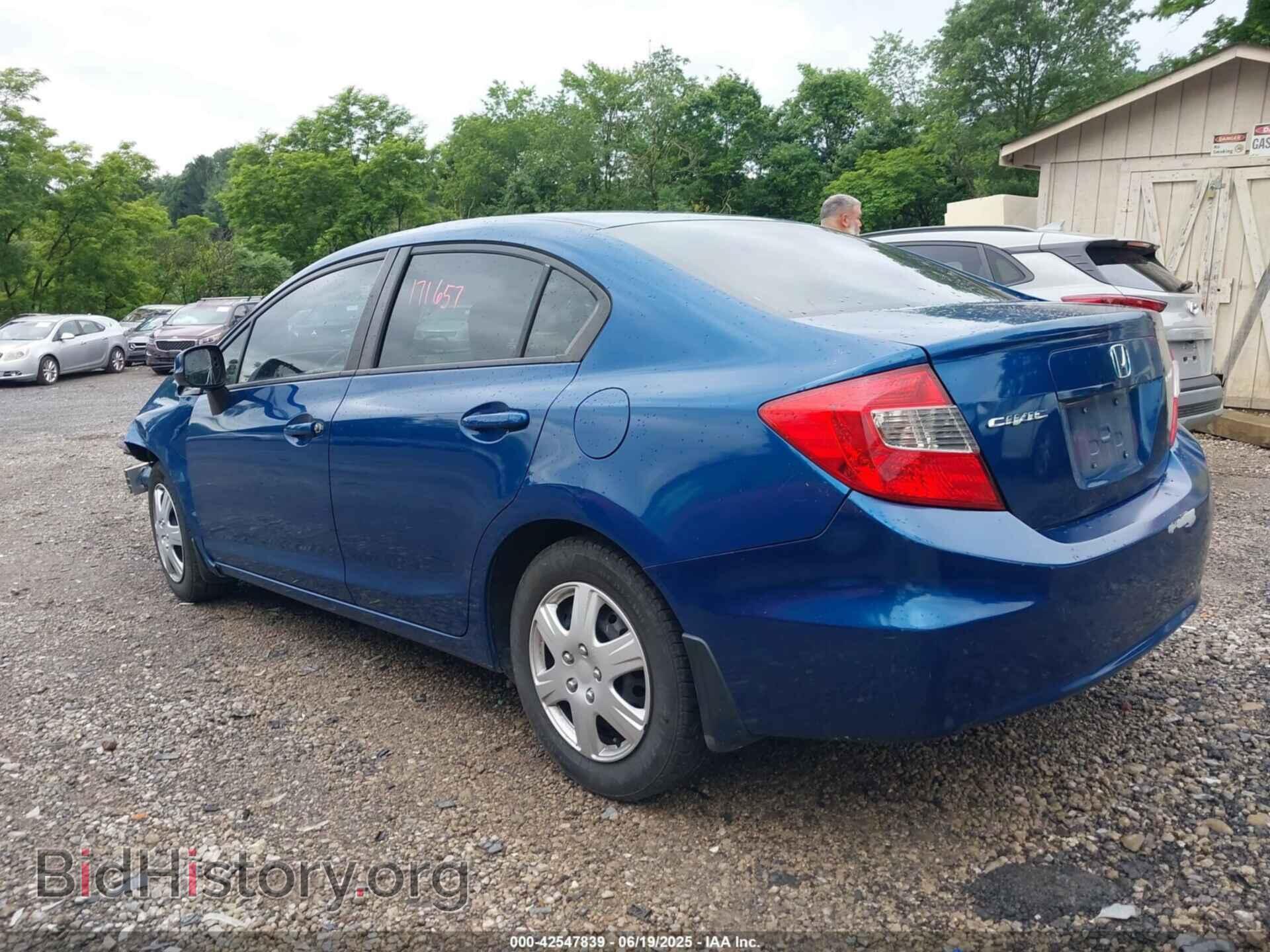 2012 HONDA CIVIC - VIN: 2HGFB2F53CH564407 - Фото 3