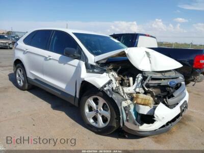 2016 Ford EDGE SE, белый — VIN 2FMPK3G90GBC30978, IAAI
