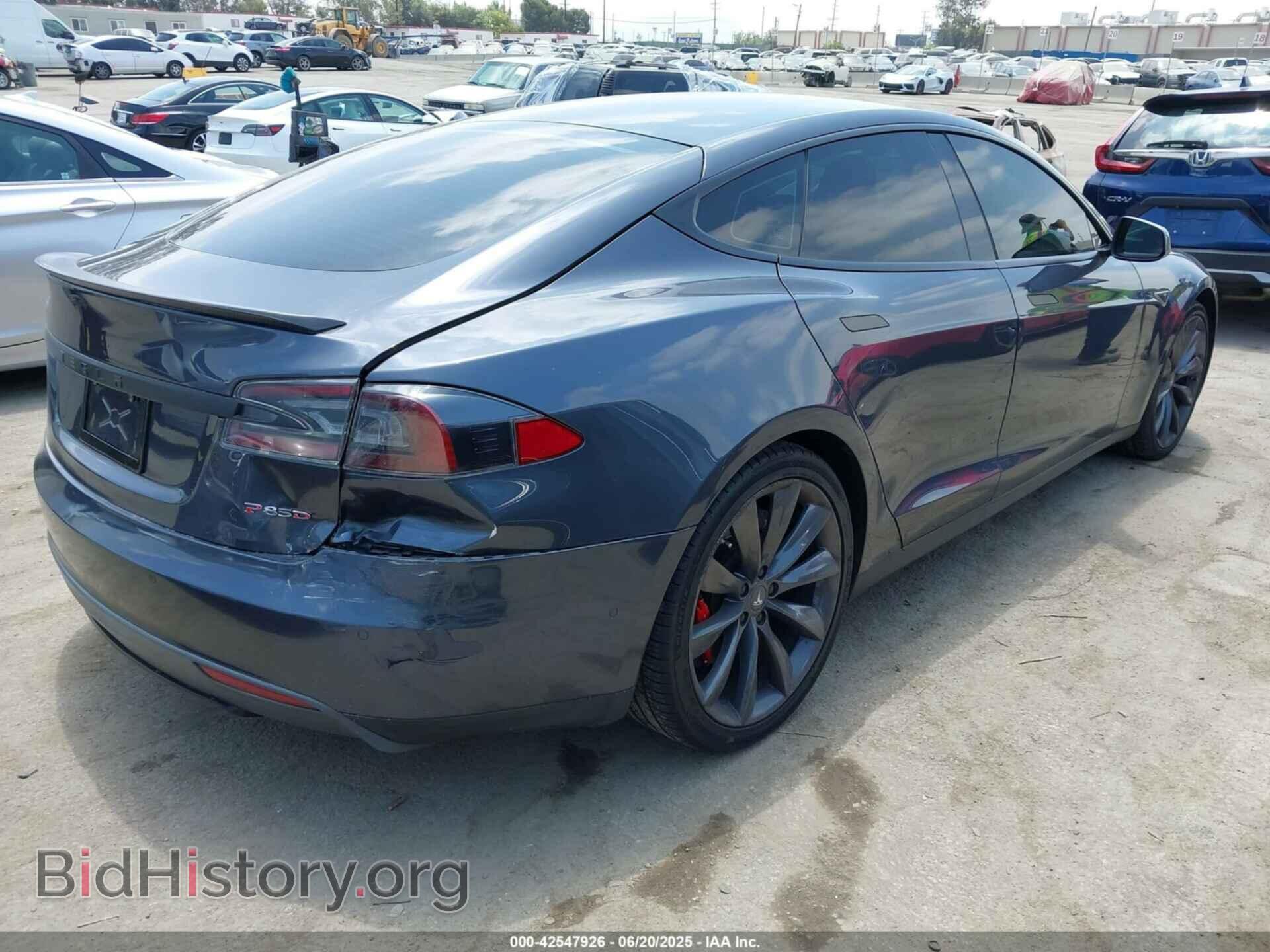 2014 TESLA MODEL S - VIN: 5YJSA1H2XEFP66036 - Photo 4