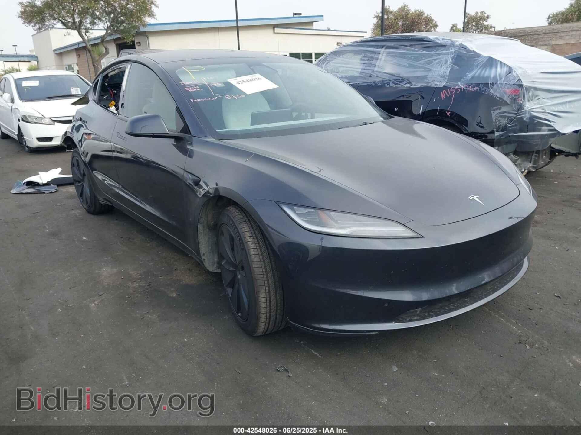 Фотография 5YJ3E1EA5RF866605 - TESLA MODEL 3 2024