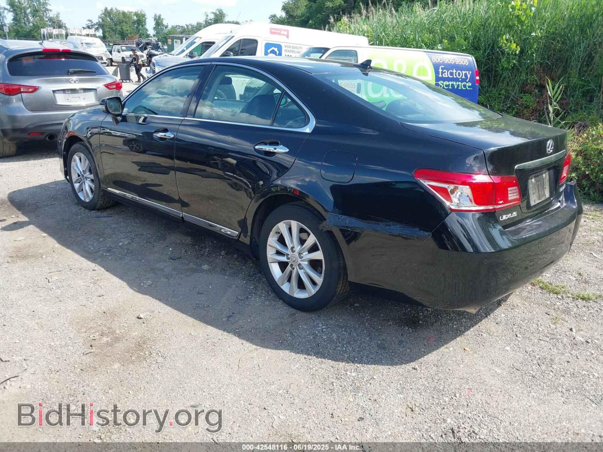 2010 LEXUS ES 350 - VIN: JTHBK1EG6A2367892 - Фото 3