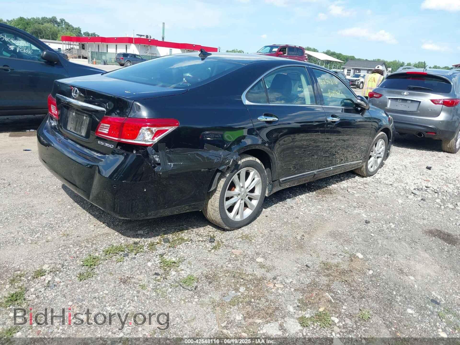 2010 LEXUS ES 350 - VIN: JTHBK1EG6A2367892 - Фото 4