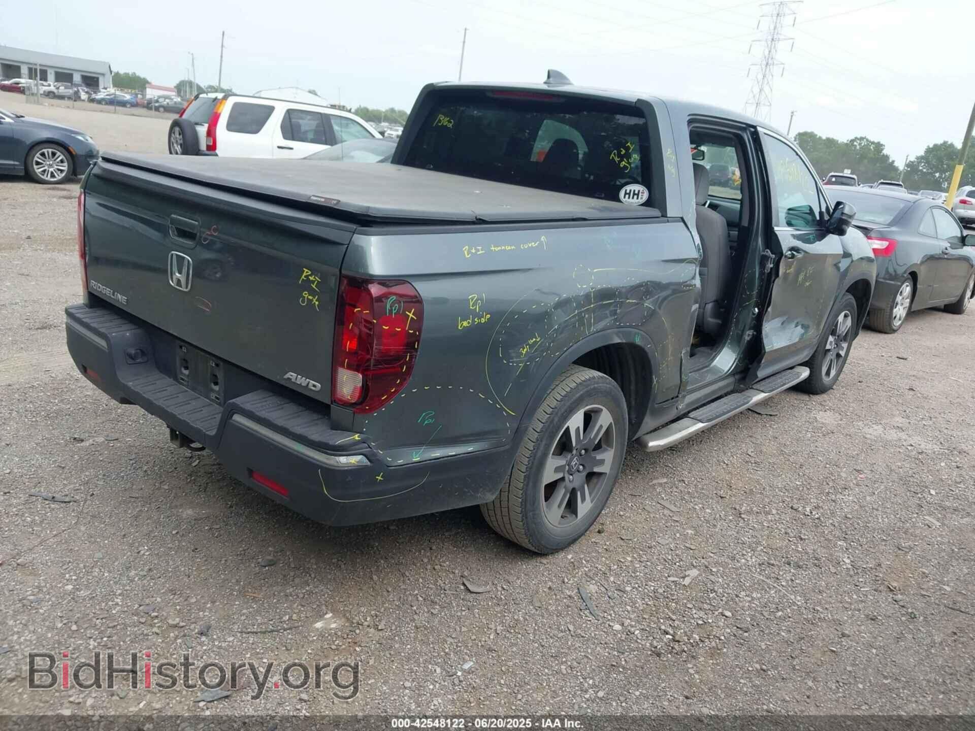 2018 HONDA RIDGELINE - VIN: 5FPYK3F61JB013733 - Фото 4