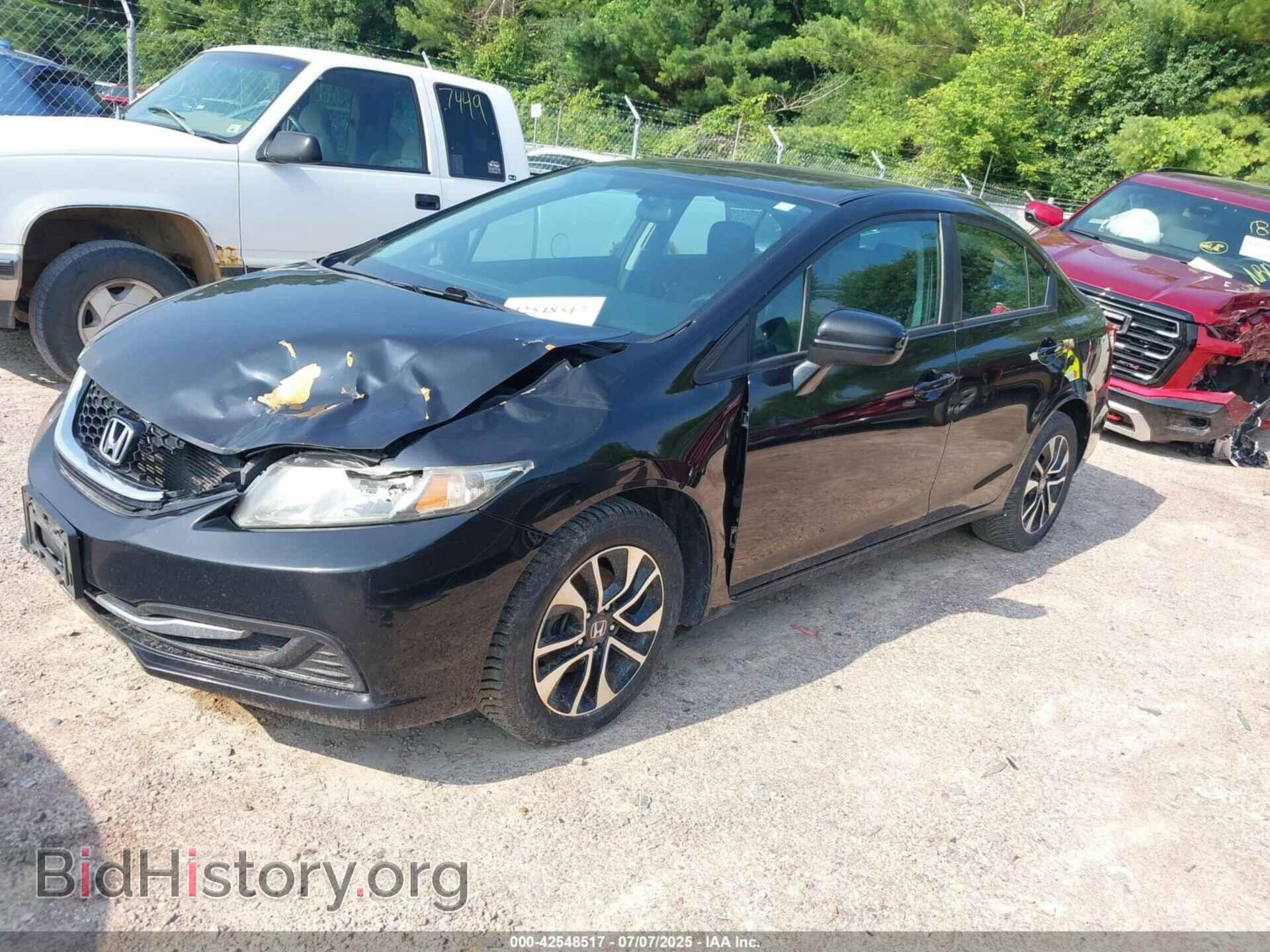 2014 HONDA CIVIC - VIN: 2HGFB2F87EH538955 - Фото 2