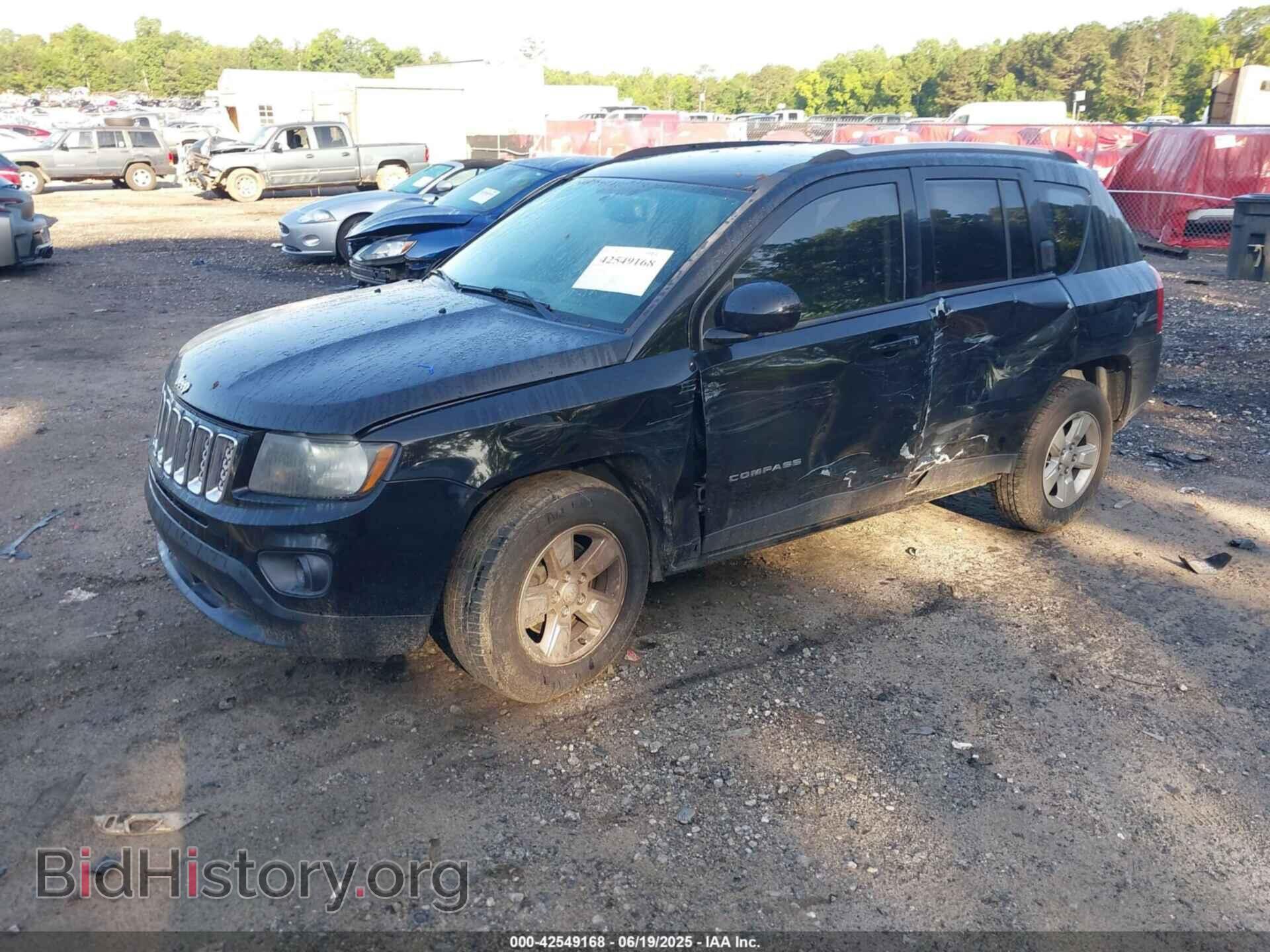 2016 JEEP COMPASS - VIN: 1C4NJCEA2GD666544 - Фото 2