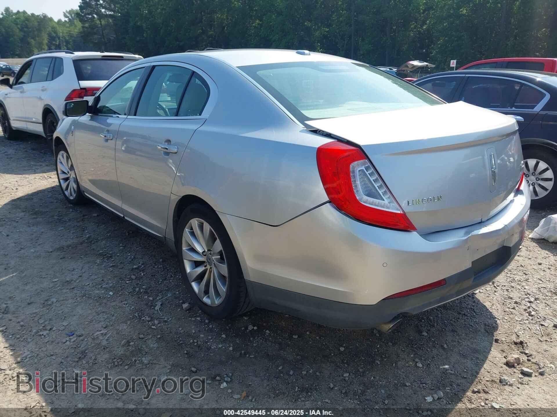 2013 LINCOLN MKS - VIN: 1LNHL9DK3DG614933 - Фото 3