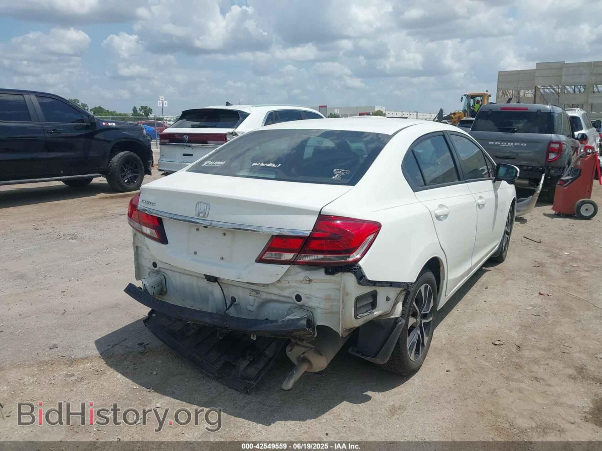 2014 HONDA CIVIC - VIN: 2HGFB2F82EH532965 - Фото 4